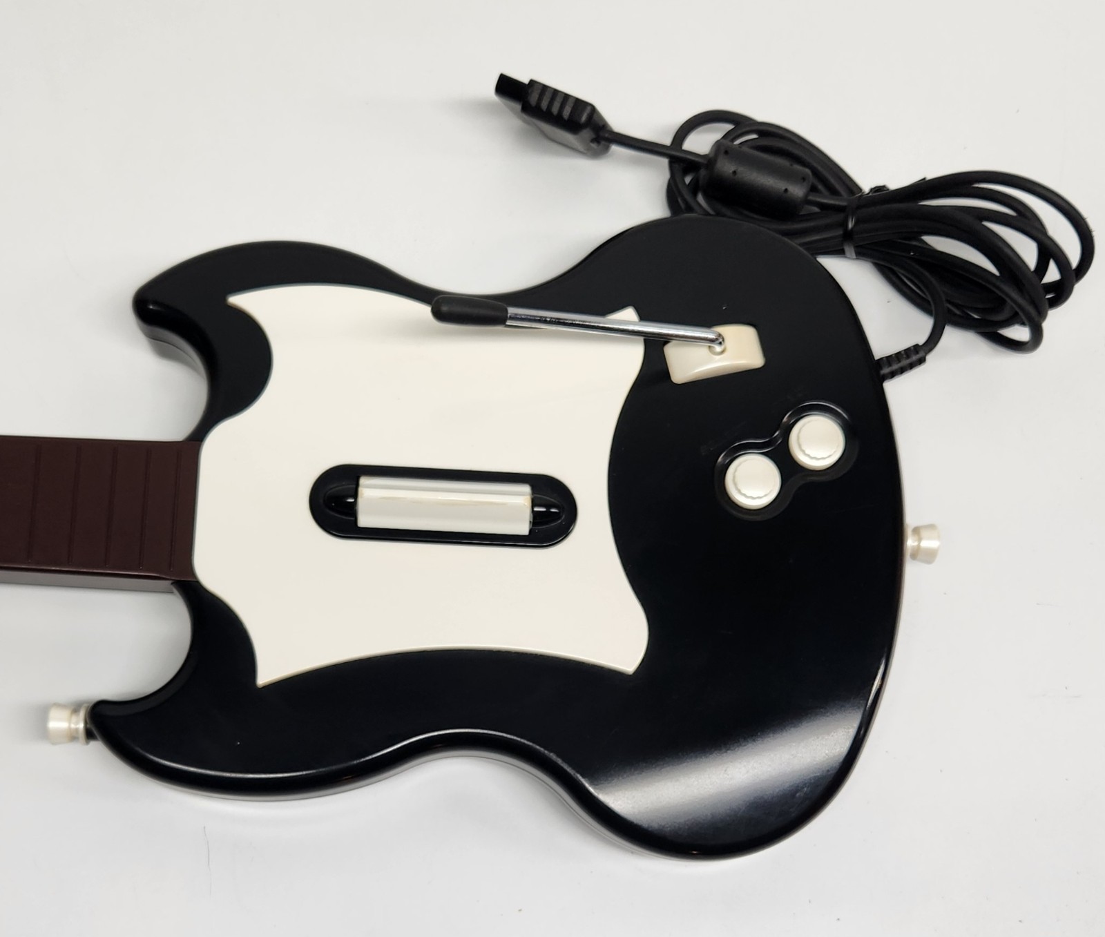 RedOctane SG Wired Controller Black PS2 Guitar Hero Controller & Game TESTED