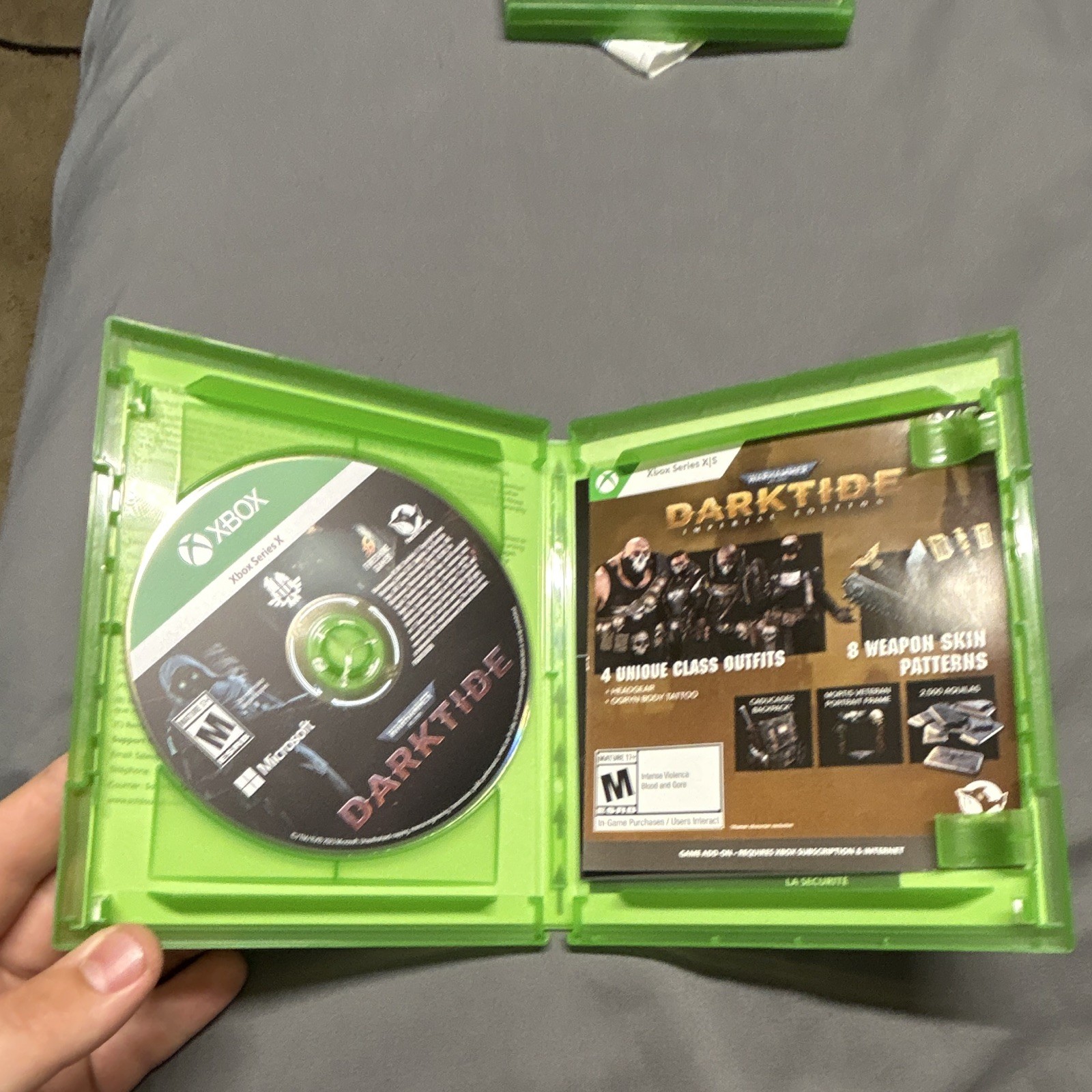 Warhammer 40,000 Darktide Imperial Edition Xbox Series X|S Disc w/ Case M
