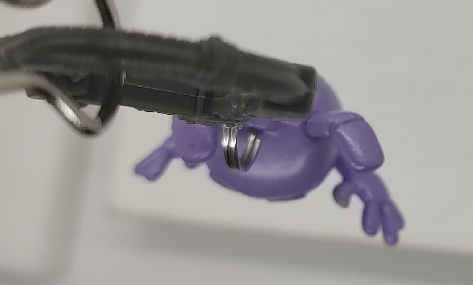 FNAF Keychain/ Backpack Hanger Clip Nightmare Bonnie BUNNY Five Nights Figure