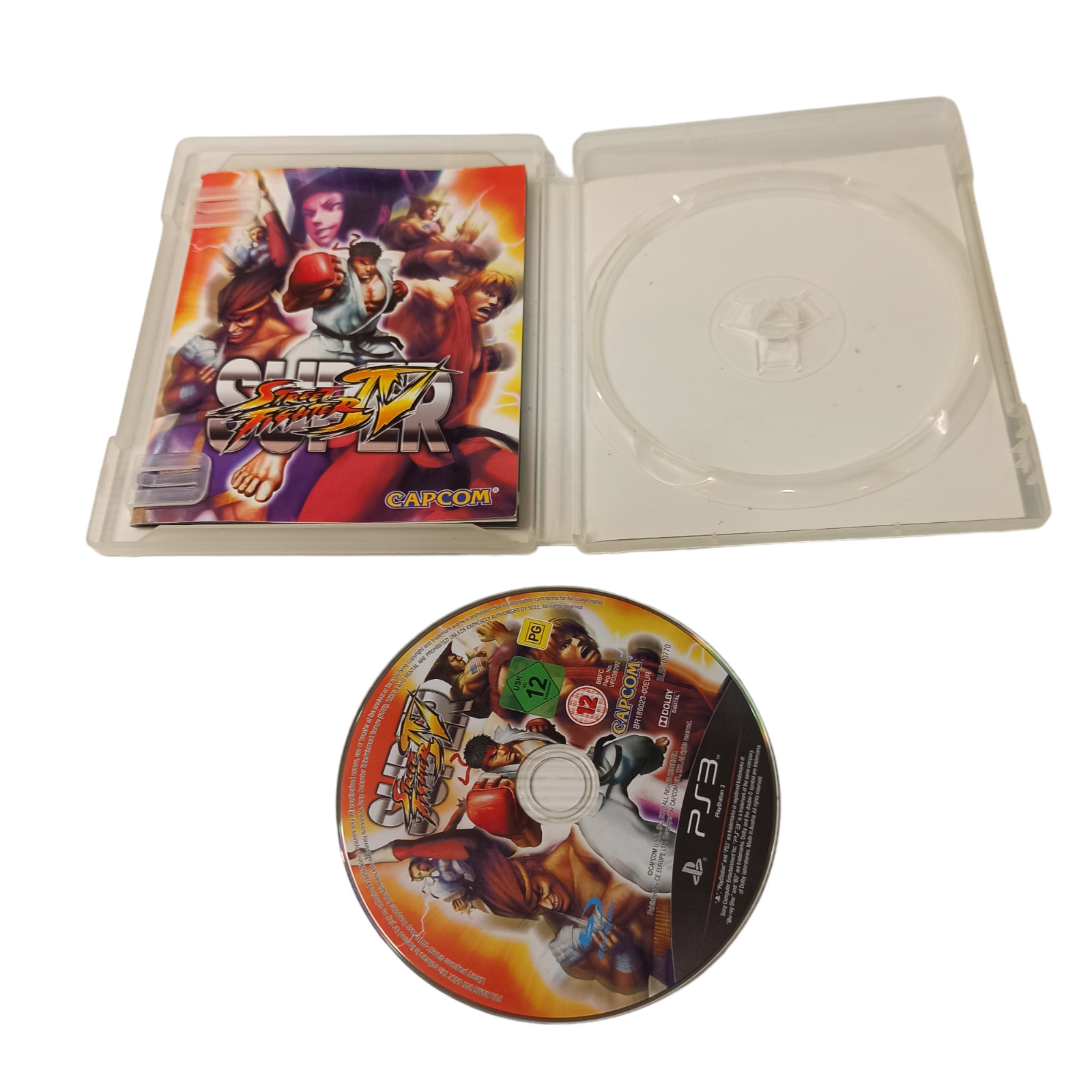 PlayStation 3 PS3 Video Game Super Street Fighter IV 4 Action Fighter Adventure