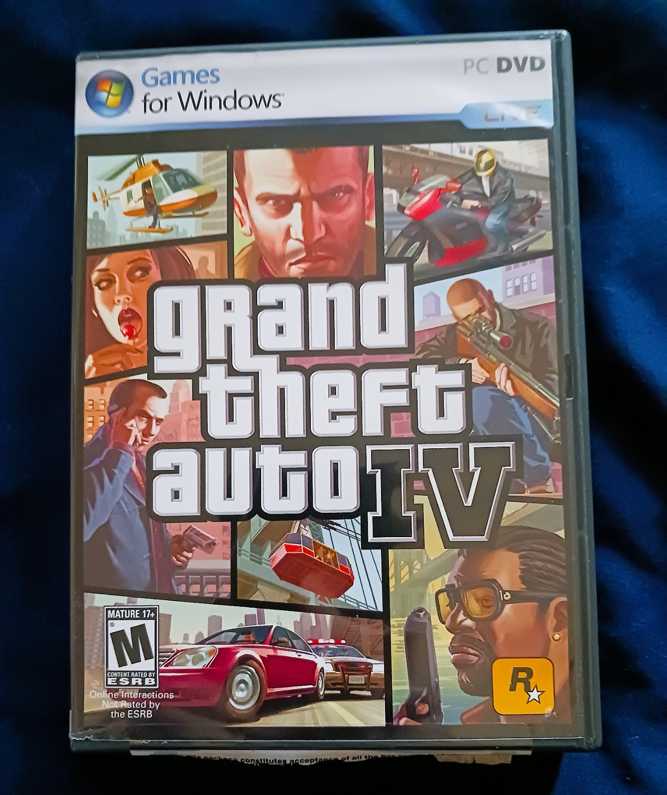 Grand Theft Auto IV 4 lolipop girl Poster – Original 2008 Rockstar Promo