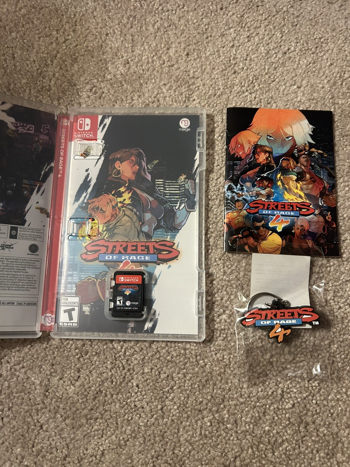 Streets of Rage 4 – Nintendo Switch CIB – Free ship