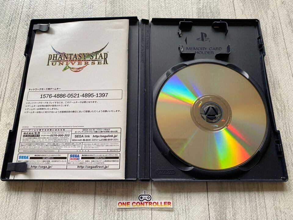 SONY PS2 Kingdom Hearts Ⅰ＆ Ⅱ & Final Mix & Phantasy Star set from japan
