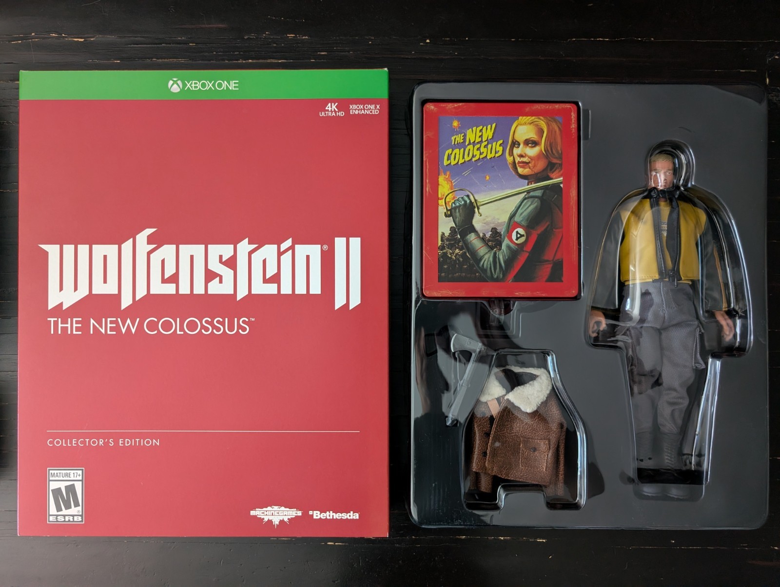 Wolfenstein 2 The New Colossus Collector’s Edition Complete Near Mint, Xbox One