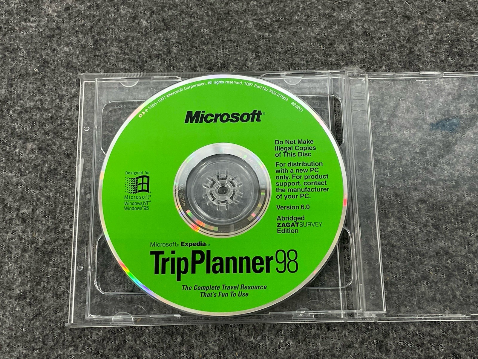 Vintage PC Lot of 7 Windows Software, CD-ROM Windows 95/98/XP