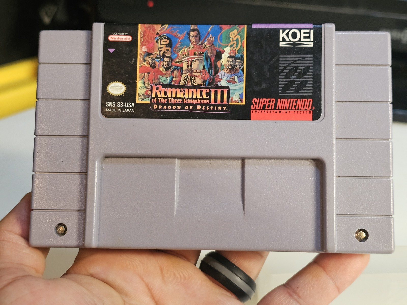 Romance of the Three Kingdoms III: Dragon of Destiny (Super Nintendo, 1994)