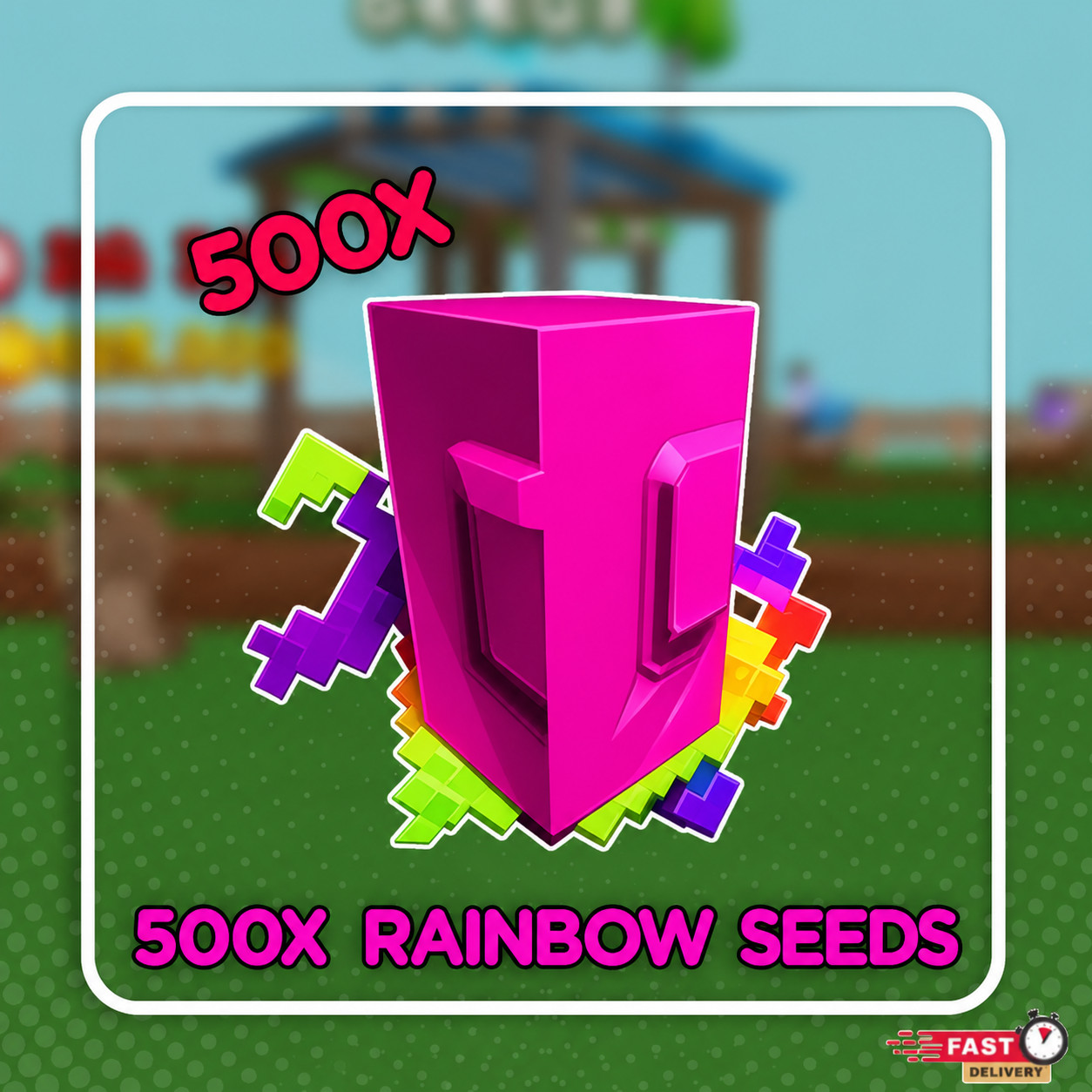 🌱Grow a Garden 500X Rainbow Seeds FAST DELIVERY 🚚