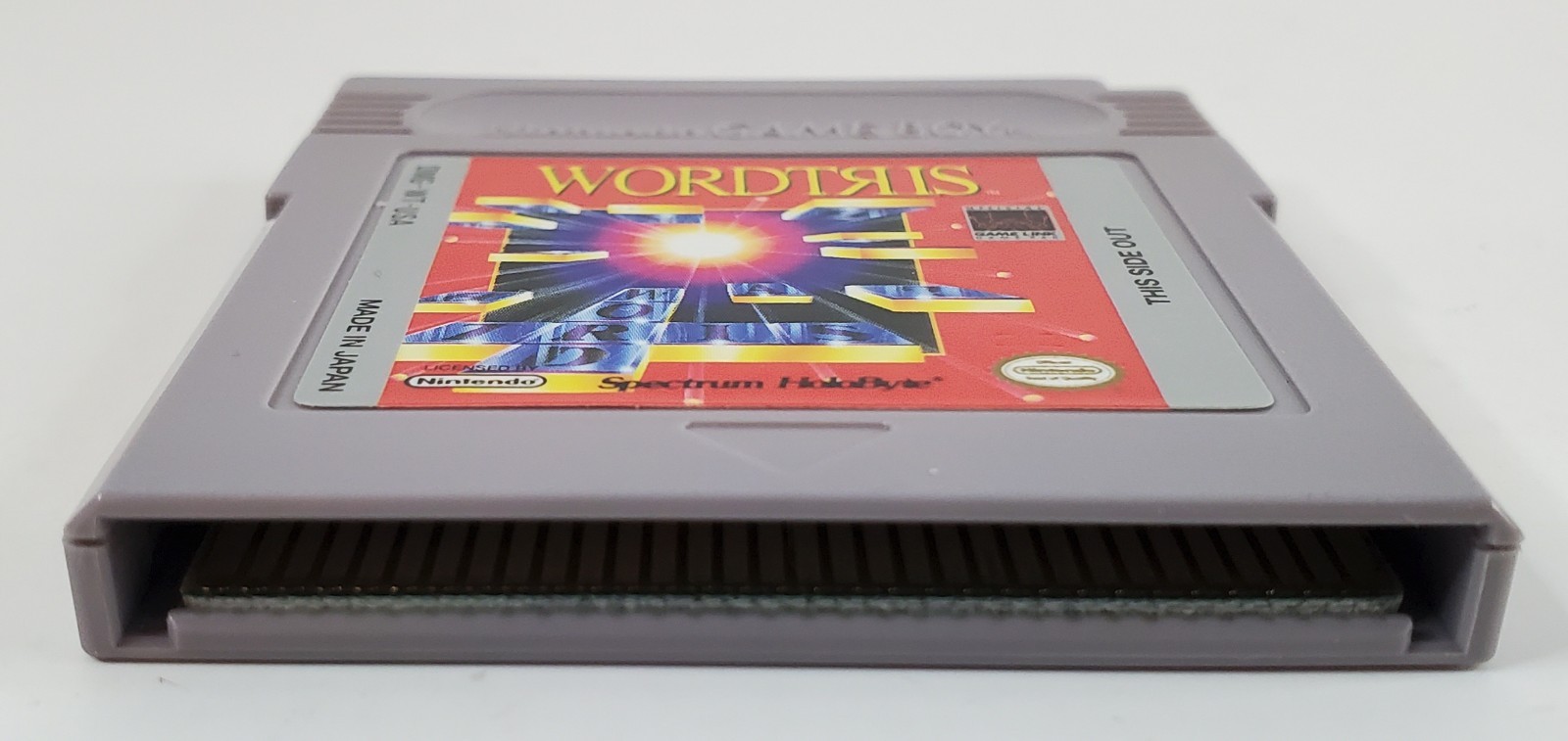 Nintendo Gameboy Wordtris & Word Zap with Manual Tested