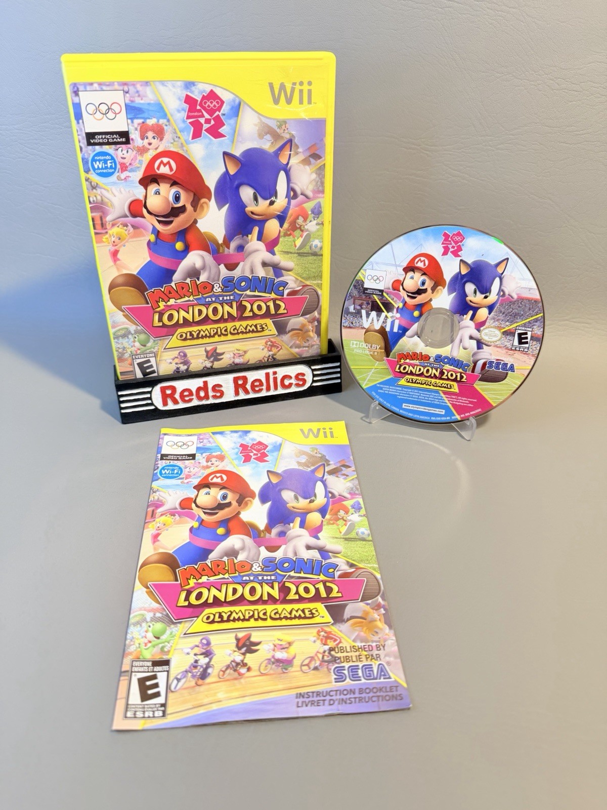 Mario & Sonic at the London 2012 Olympic Games – Wii – CIB – Tested