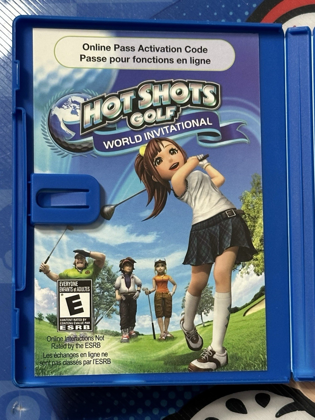PS Vita Hot Shots Golf World Invitational Sony PlayStation Vita 2012 Complete