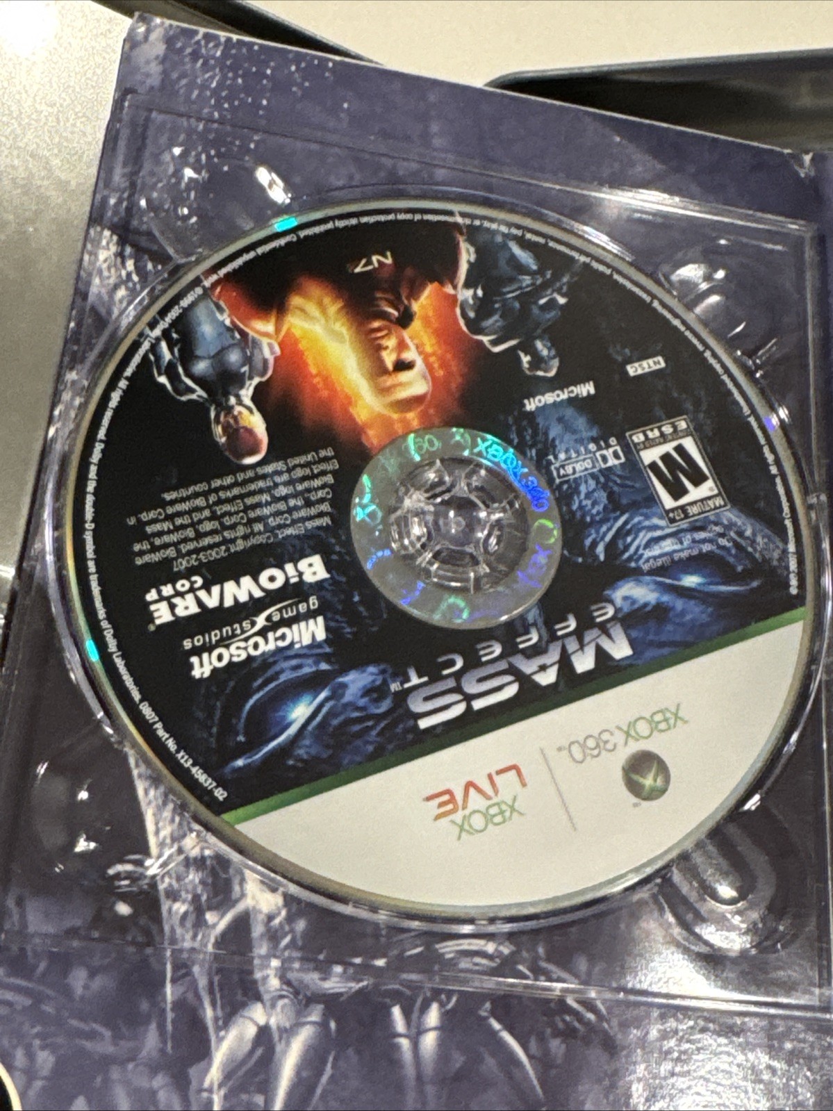 Mass Effect Limited Collector’s Edition (Xbox 360, 2007) good condition