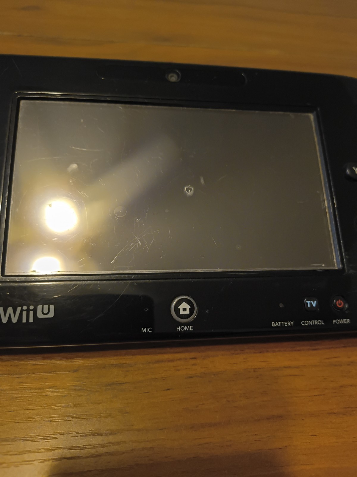 Nintendo WUP-010 Gamepad – Black “Parts Only”