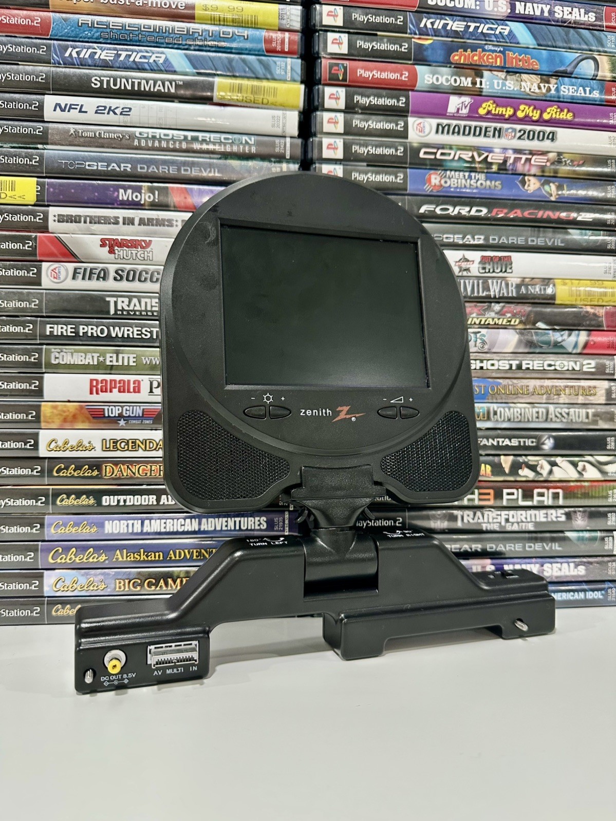 Sony playstation 2 PS2 Slim Zenith Portable LCD Screen Attachment ONLY