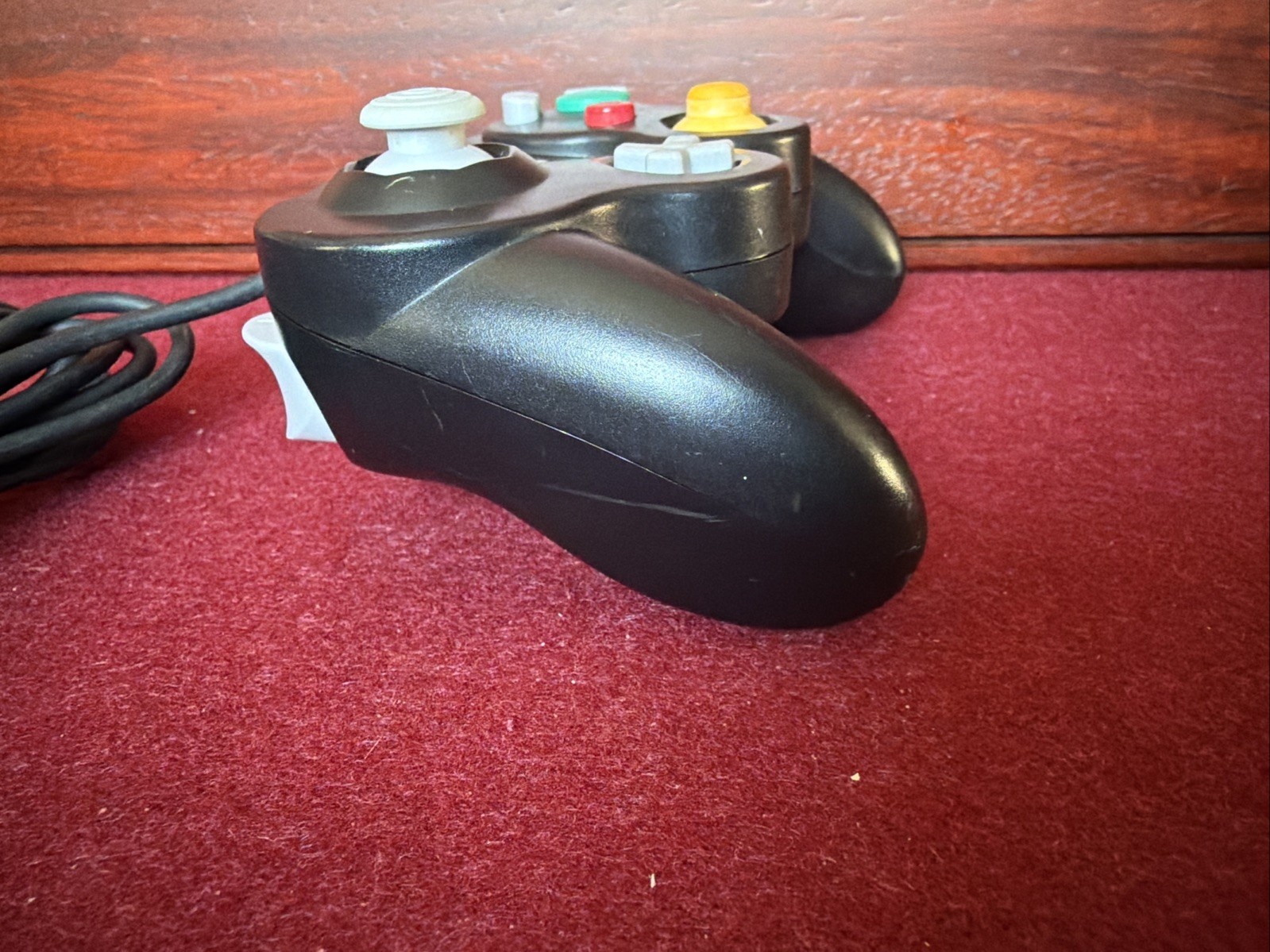 Nintendo GameCube Controller Black, OEM Cleaned Tested And Works