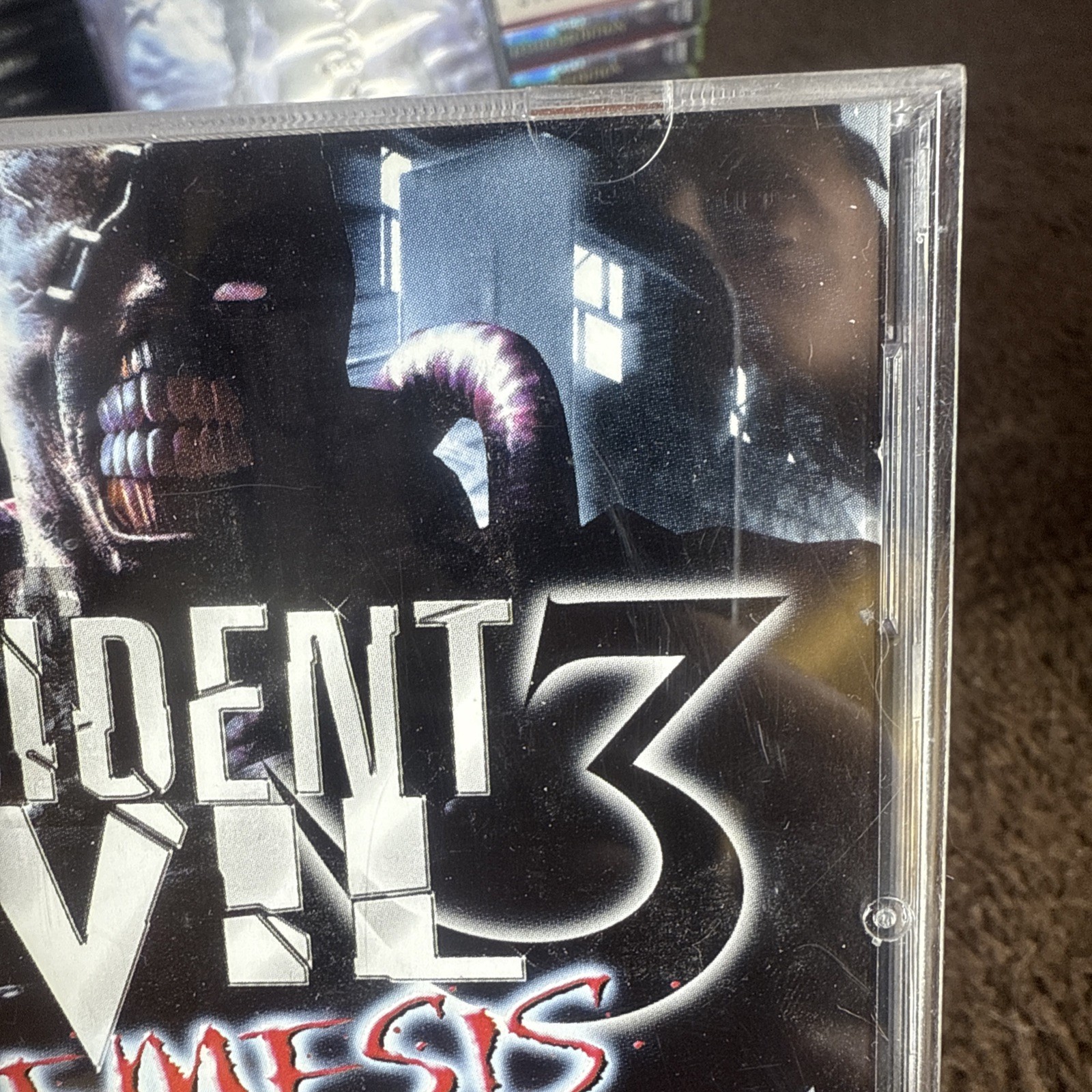 Resident Evil 3 Nemesis PS1 PlayStation 1 Complete CIB & 2 MINT Condition Discs!