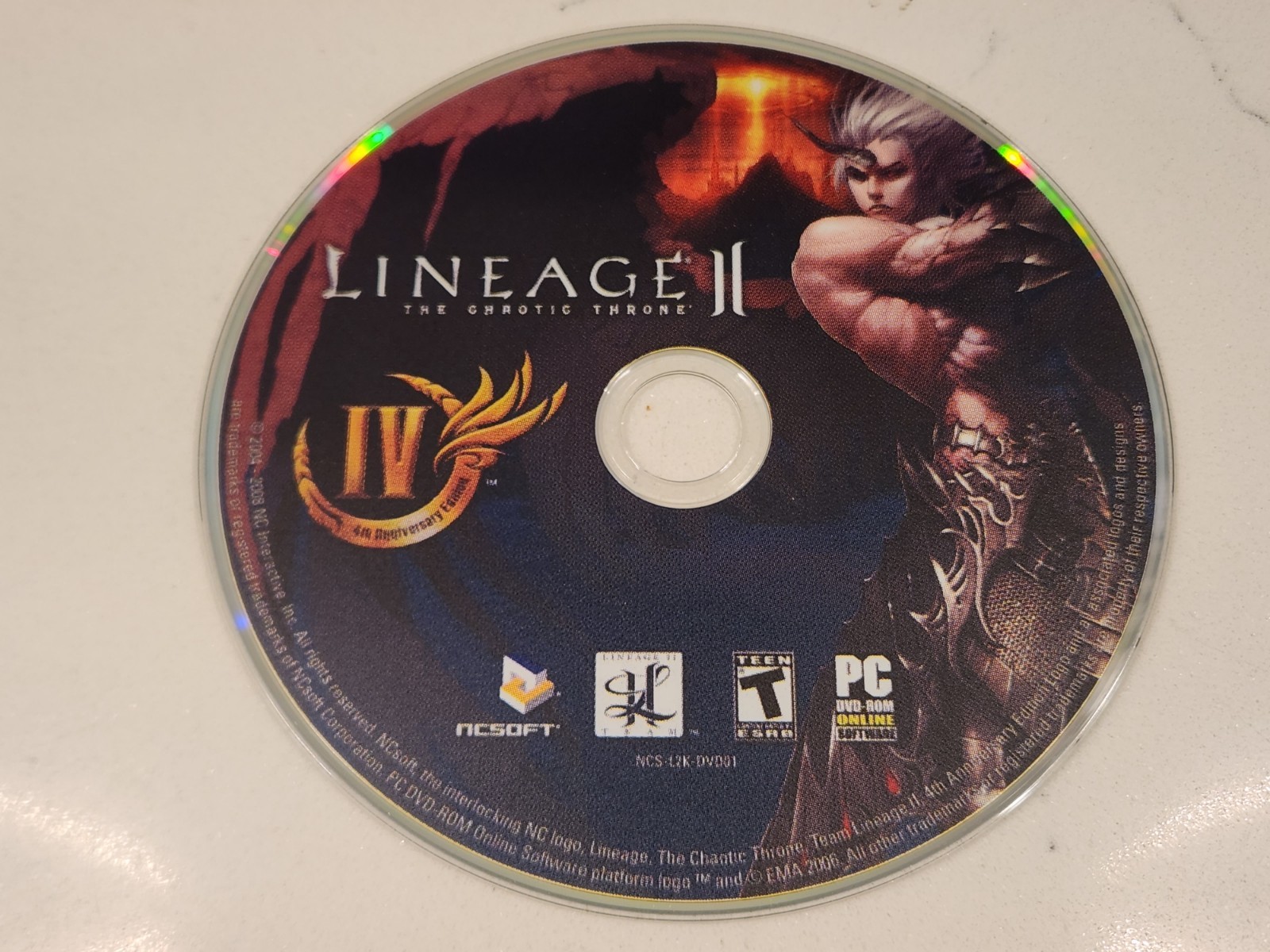 Lineage 2 The Chaotic Throne 4th Anniversary Edition Game + Oren + Dark Conquest