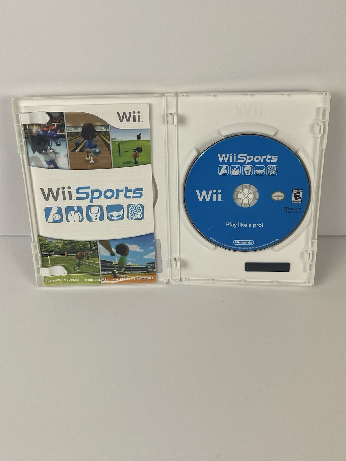 Wii Sports Nintendo Selects Nintendo Wii Complete In Box With Manual CIB