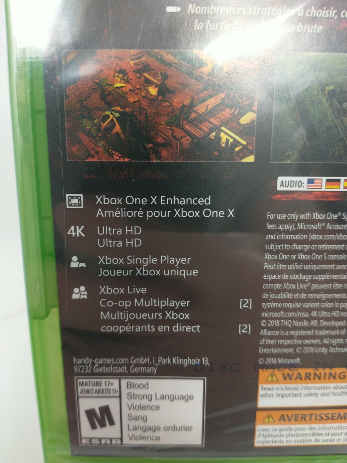 JAGGED ALLIANCE RAGE! XBOX ONE STILL SEALED! Turn Based Tactical Gameplay