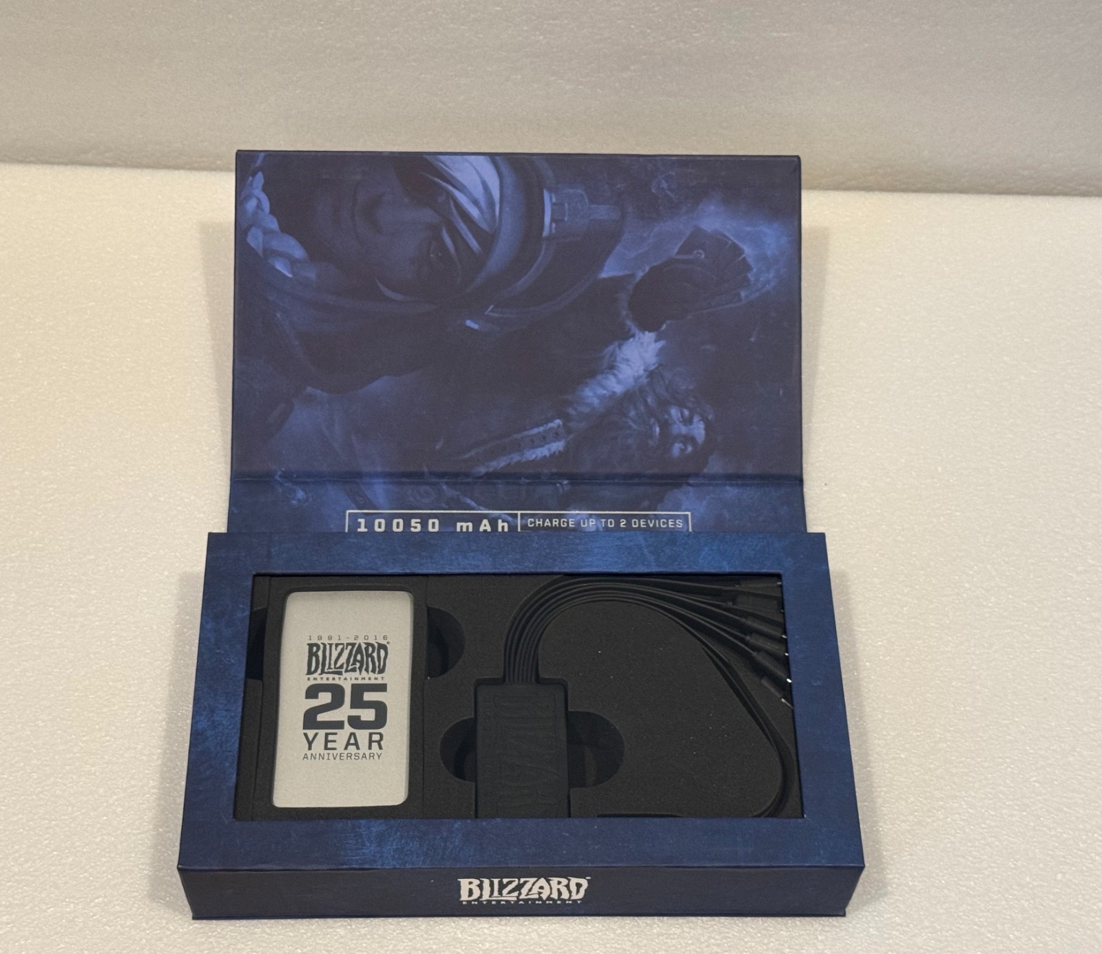 Blizzard Entertainment 25 Year Anniversary Employee Exclusive External Battery