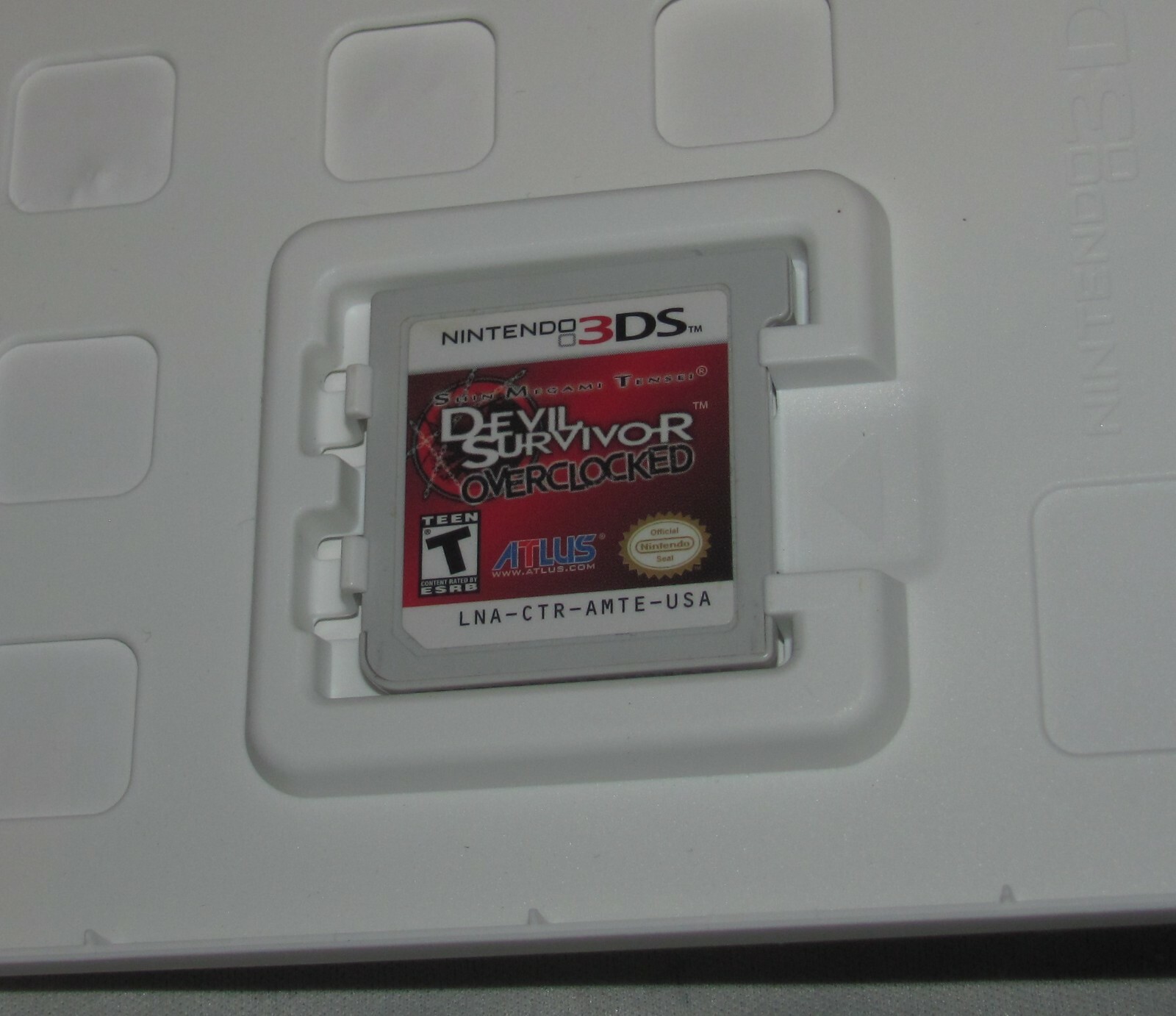 Nintendo 3DS Shin Megami Tensei Devil Survivor Over locked game, case and manual