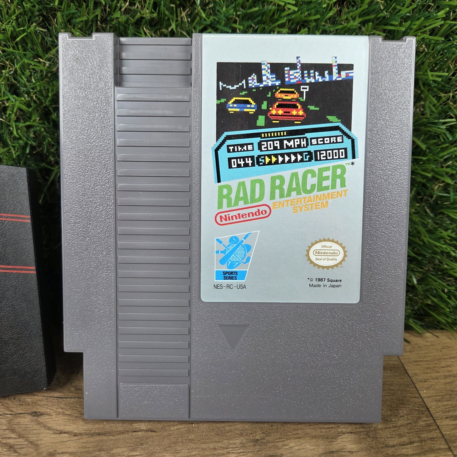 Rad Racer Nintendo Entertainment System NES Complete CIB No Glasses