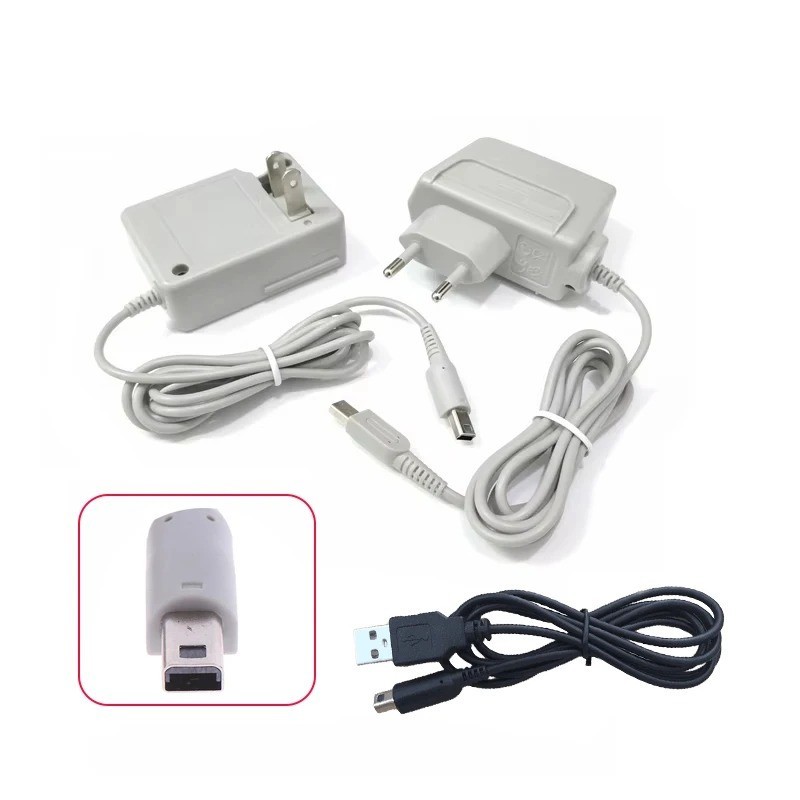 AC Power Adapter Charger Cable Cord For Nintendo 3DS NEW 3DS XL LL US Plug