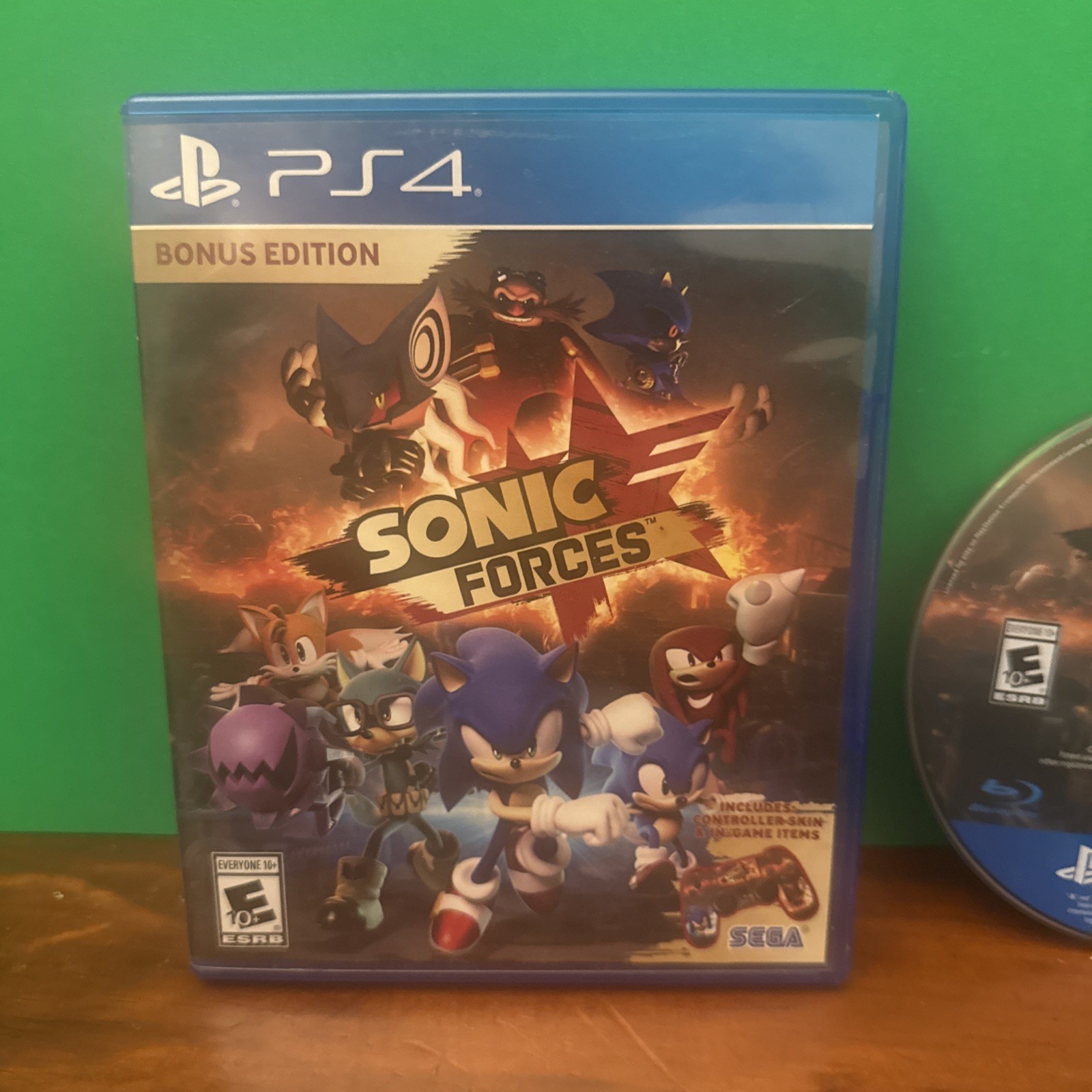 Sonic Forces Bonus Edition Sony Playstation 4 PS4 Tested & Working Sonic Forces
