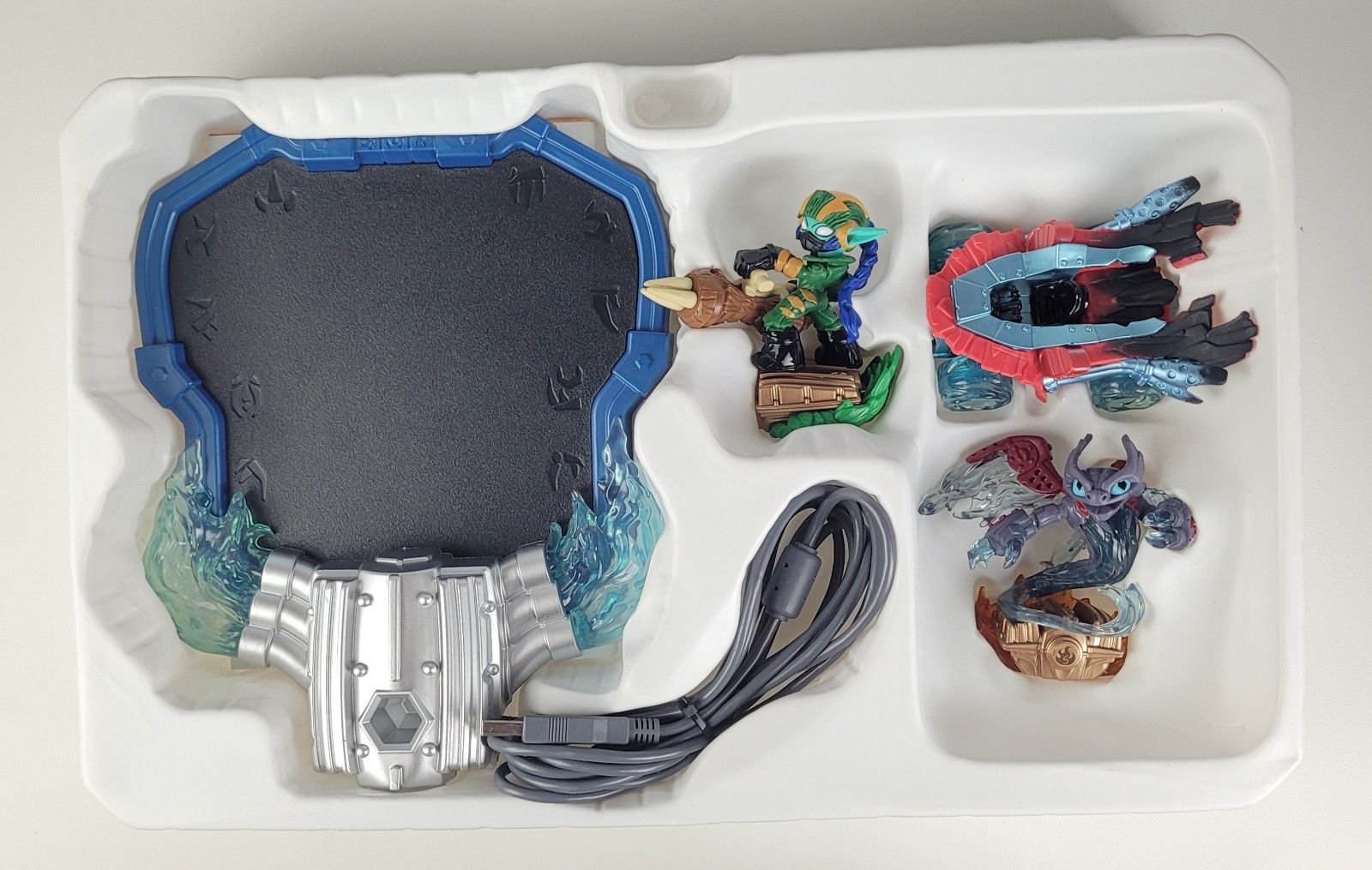 Activision Skylanders SuperChargers Starter Pack Portal Stealth Elf PS3 w/Poster