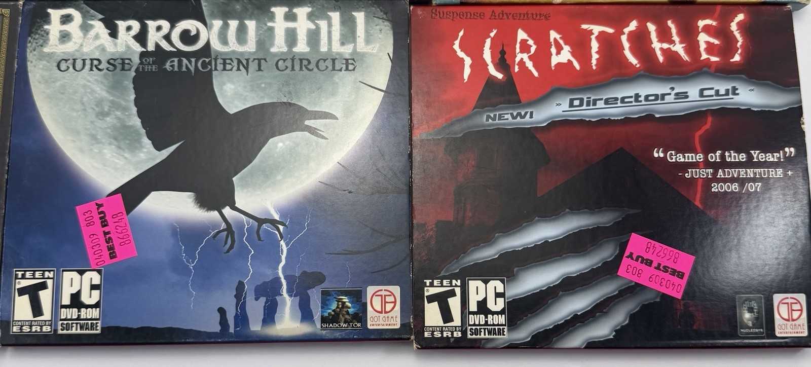 2000s PC CD Games 13 Used Open Lot Of 13 Games