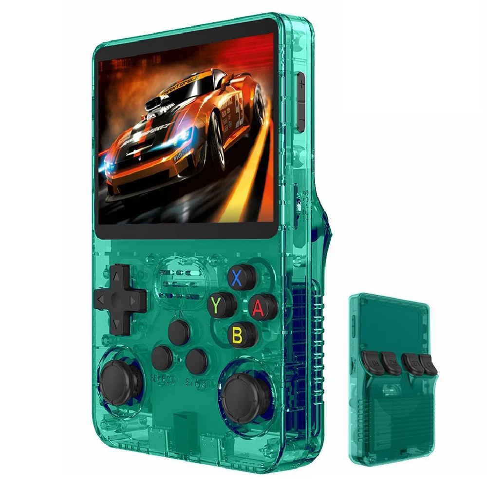 Open Source R36S Retro Handheld Video Game Console Linux 3.5″ IPS 64GB