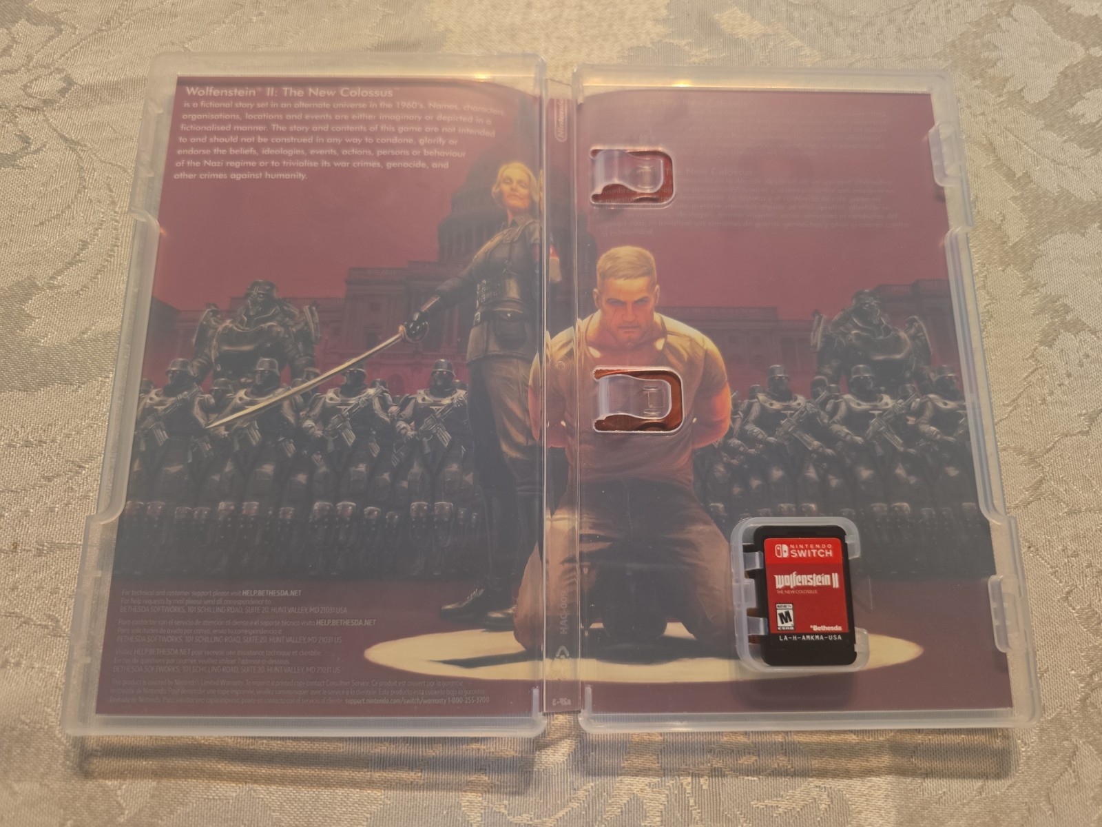 Wolfenstein II: The New Colossus – (Nintendo Switch) Missing Manual, Tested