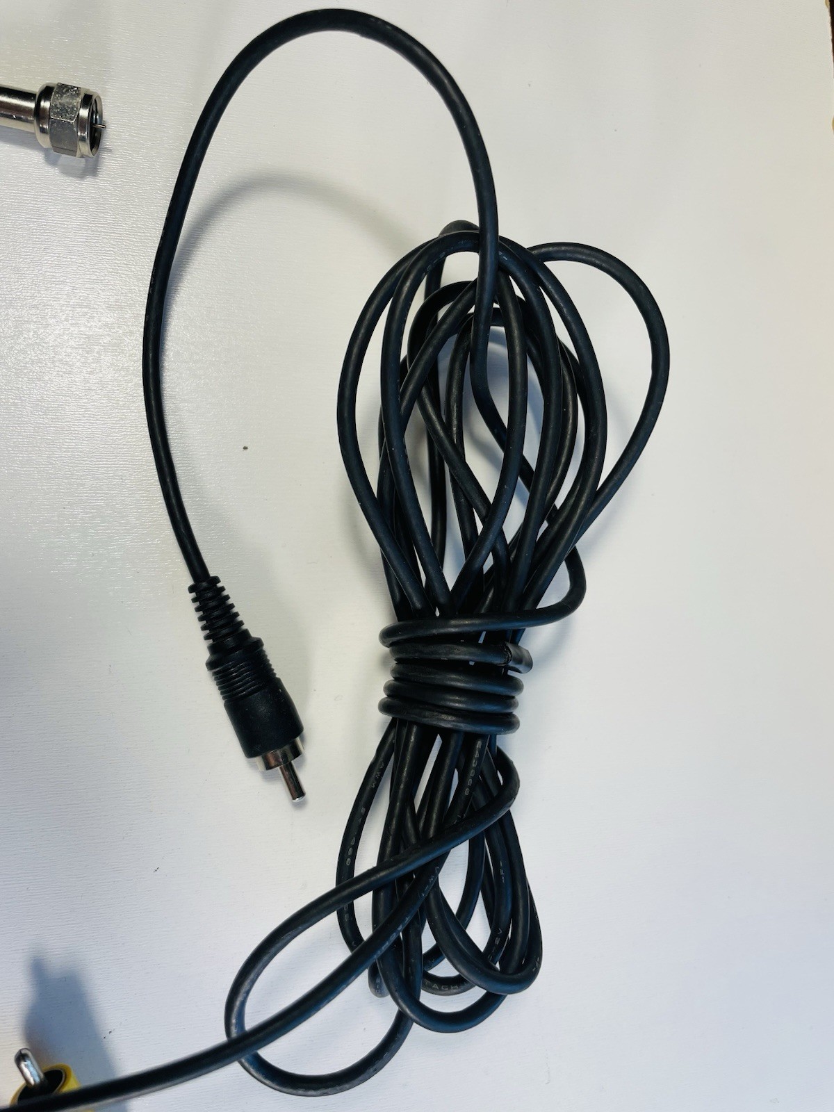 Original OEM Nintendo NES -003 RF Switch & Original NES AV Cable RCA Audio Video