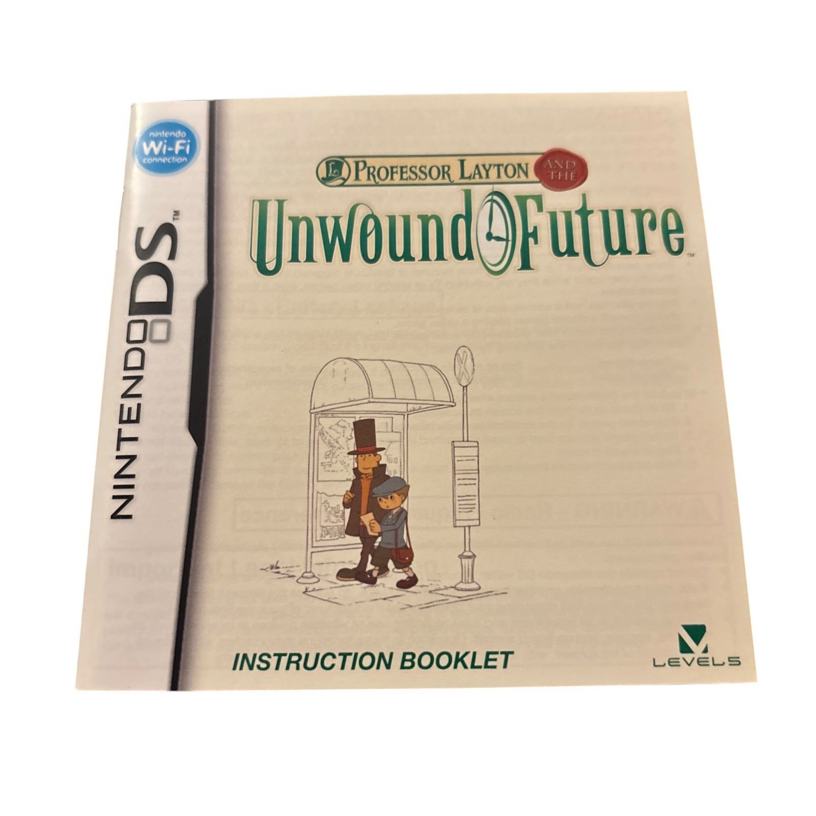 Professor Layton and the Unwound Future (Nintendo DS, 2010) CIB W/ Inserts