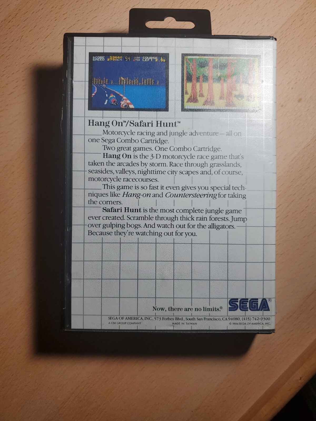 Ys: The Vanished Omens (Sega Master, 1988) Hang On & Safari Hunt (1986)
