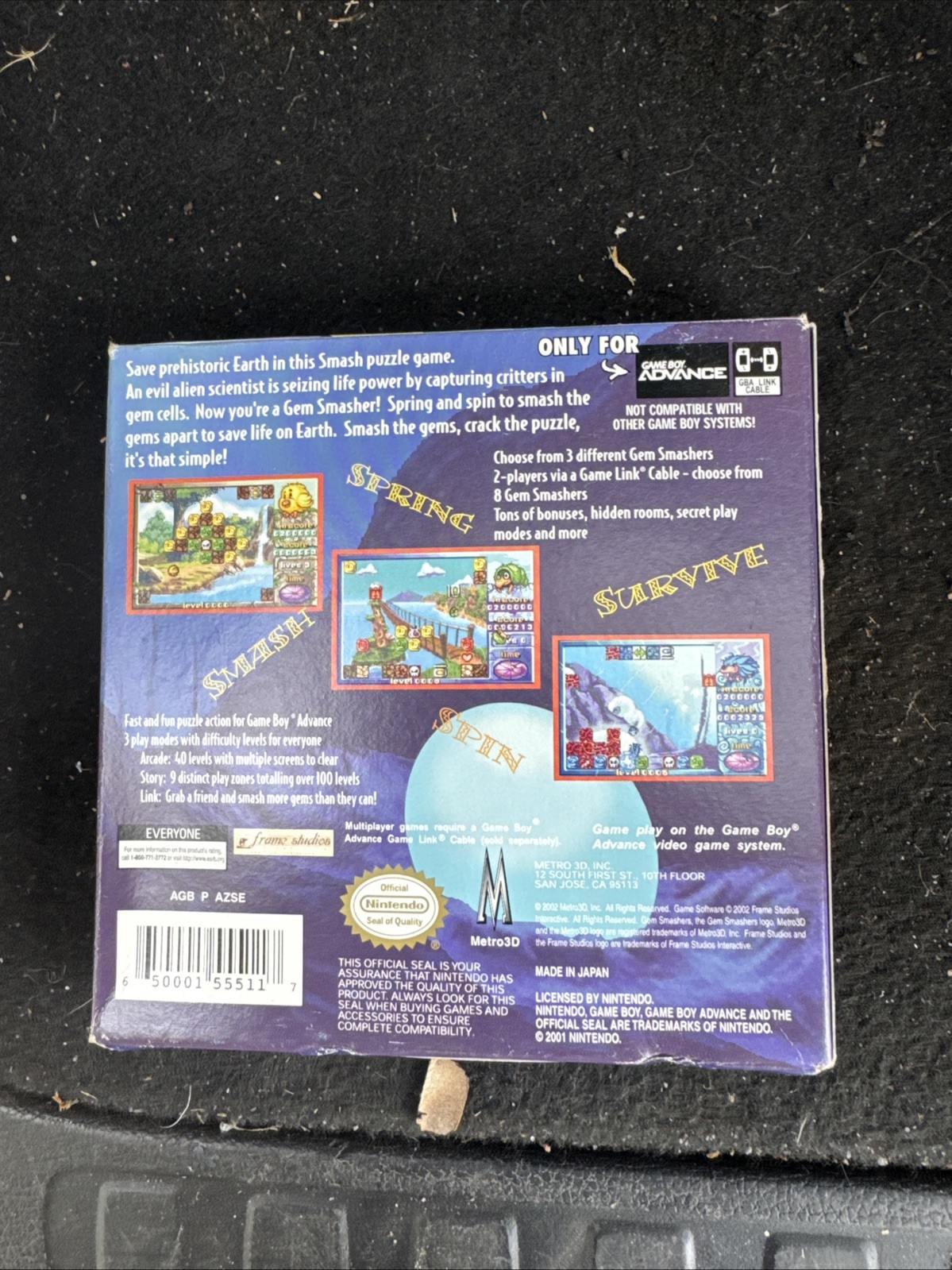 Gem Smashers Game Boy Advance