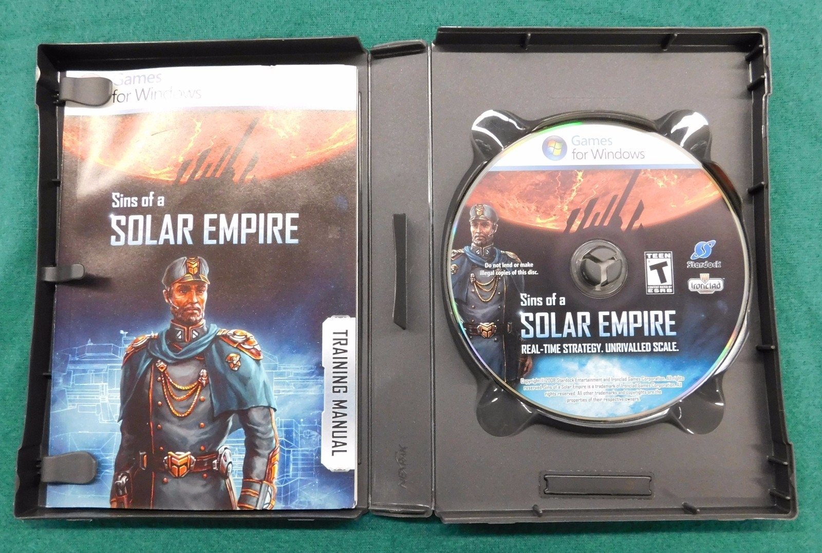 Sins of a Solar Empire PC 2008 Complete Games for Windows Stardock Ironclad