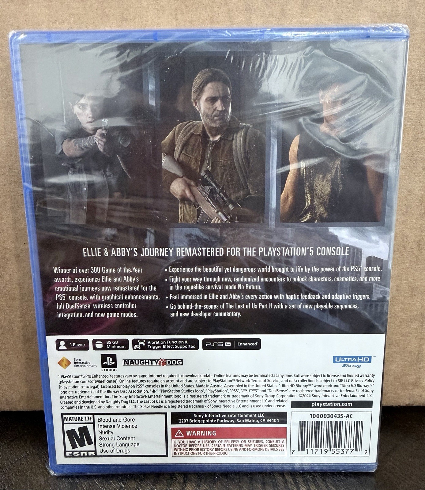 The Last of Us Part II Remastered – Sony PlayStation 5