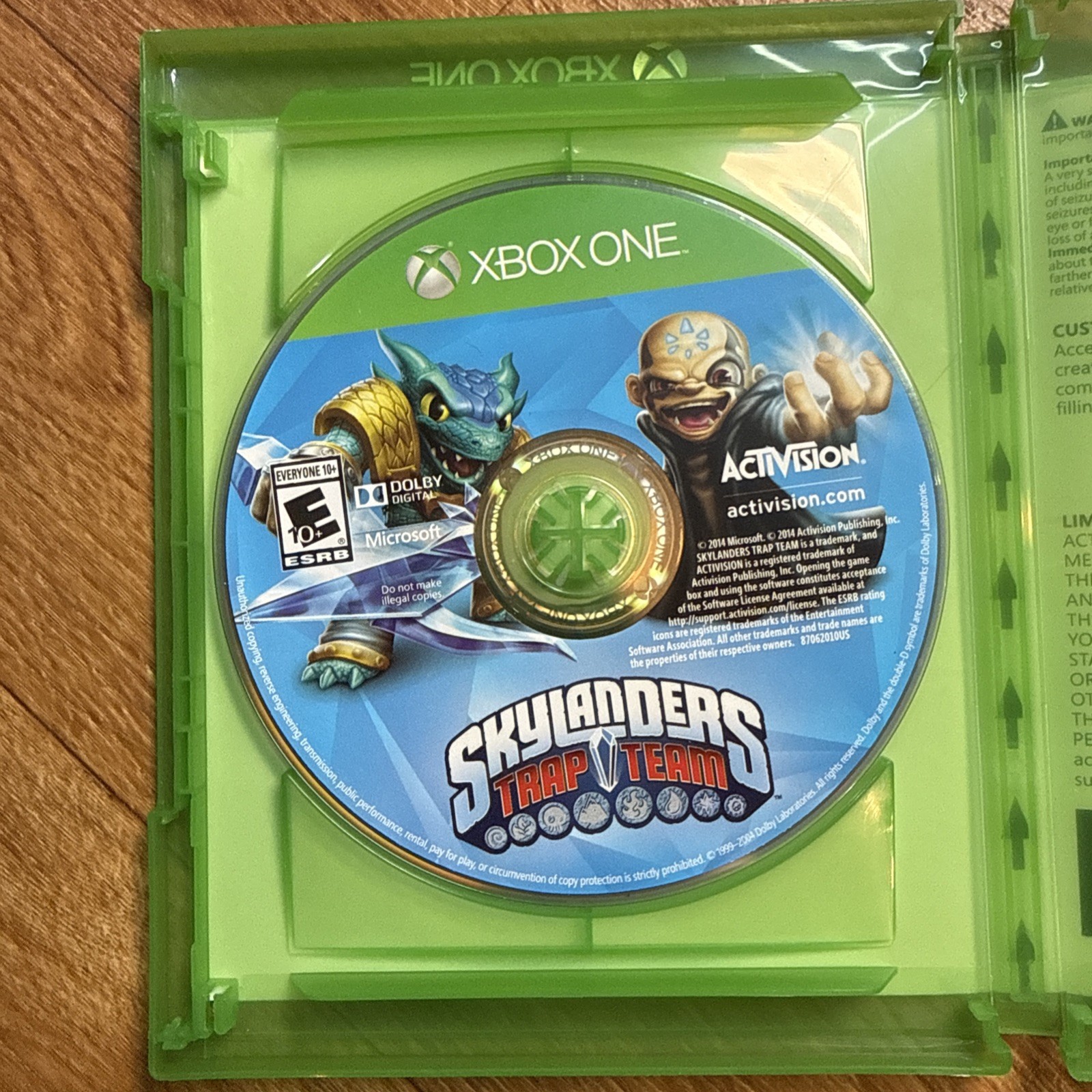 Activision Skylanders Trap Team Xbox 1 Game, Portal, 12 Traps & 5 Figures