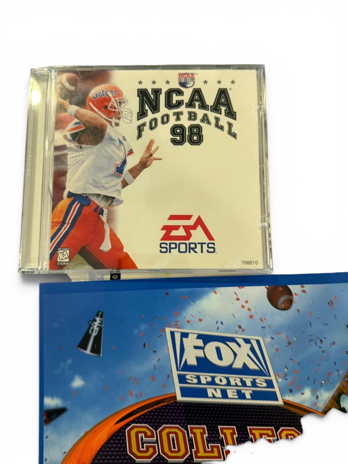 Vintage NCAA Football 98 PC Game EA Sports Big Box CD-ROM CIB Complete