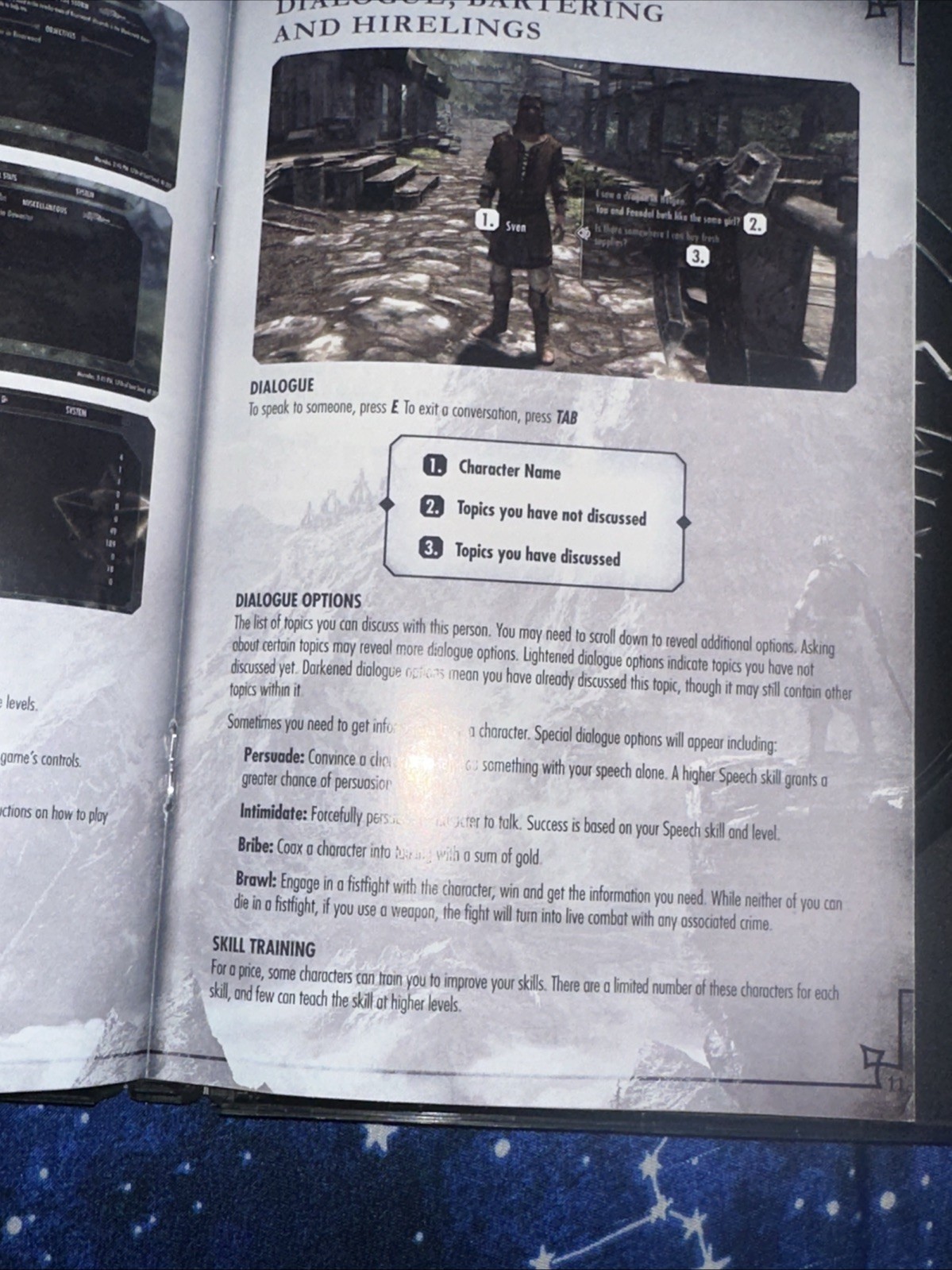 Elder Scrolls V: Skyrim W/ Manual & Map plays NOT SURE IF CODE WORKS FOR DISPLAY