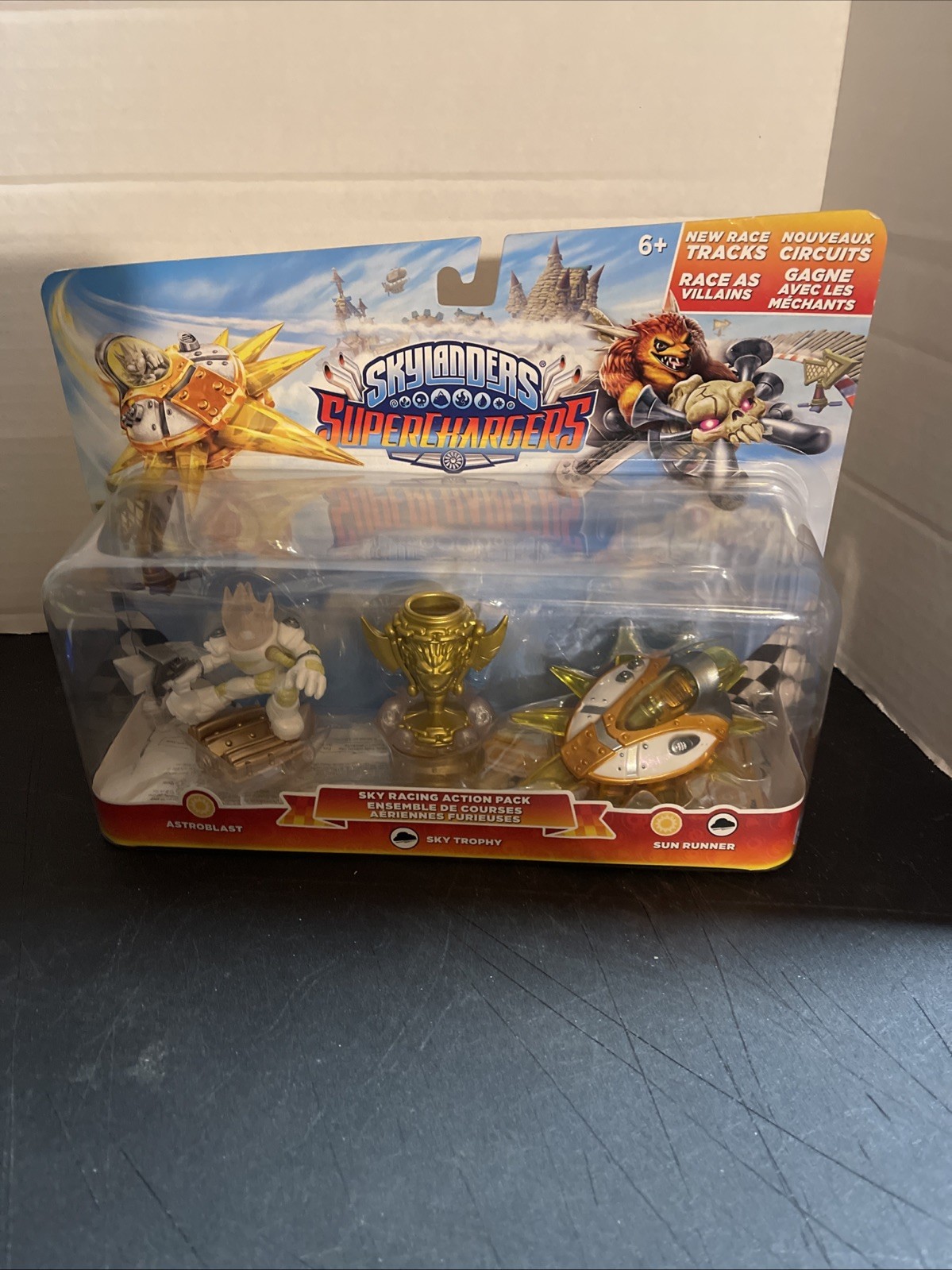 Skylanders Superchargers Sky Racing Action Pack Astroblast Sky Trophy Sun Runner