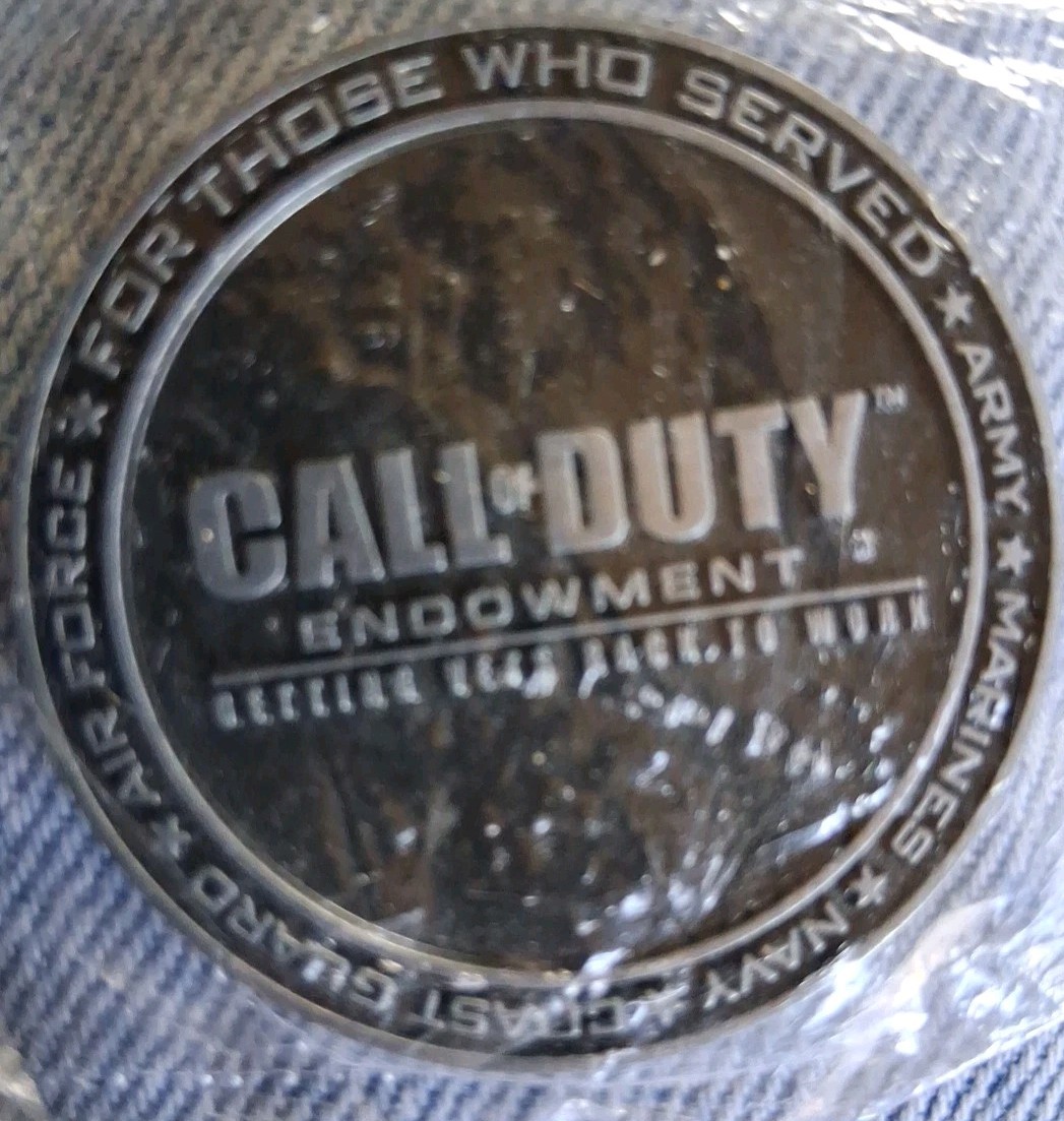 Call Of DUTY ENDOWMENT Challenge Coin Black Ops 3 New Sealed