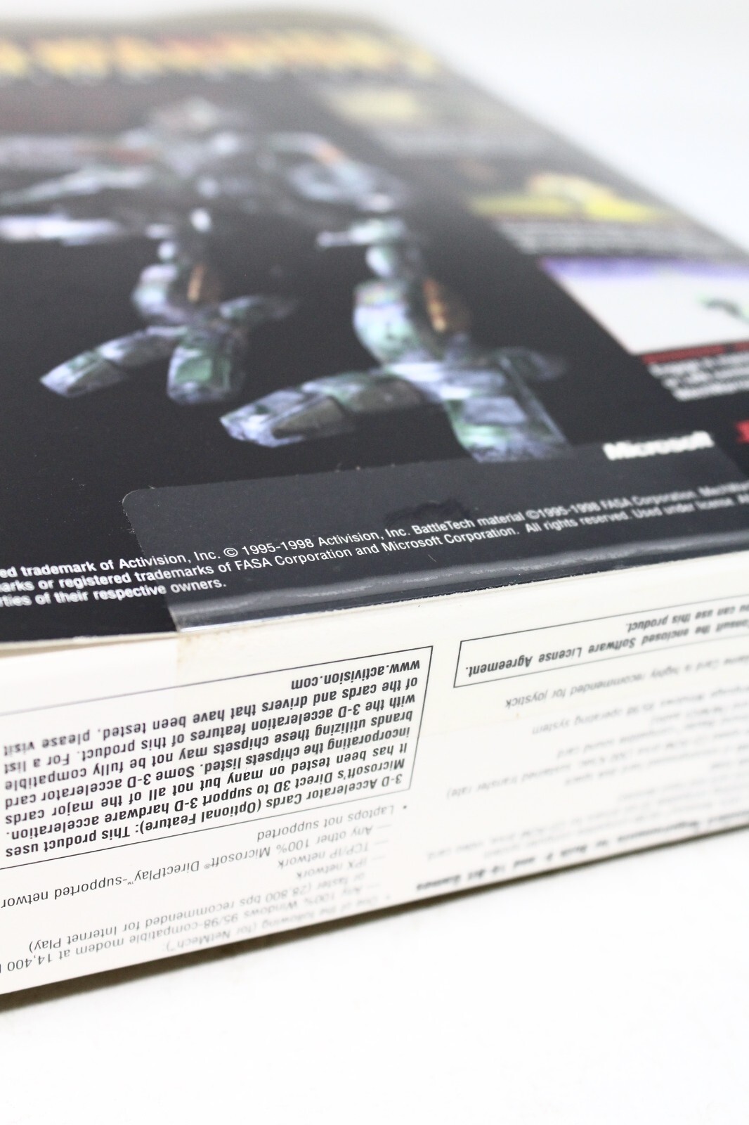 MechWarrior 2: Titanium Edition (PC, 1998) Big Box – New Sealed – See desc.