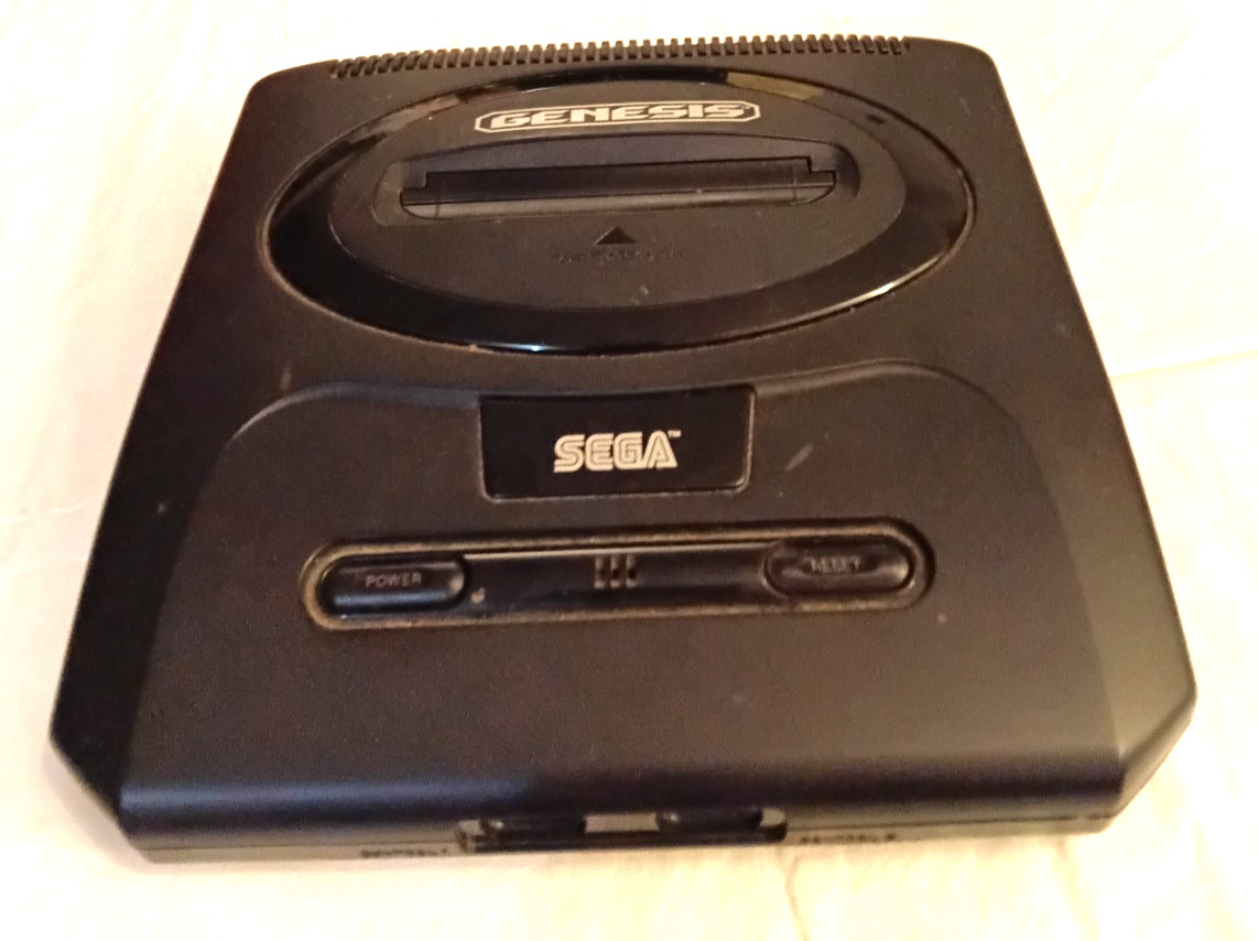 Sega Genesis Console MK-1631A Complete Hook-Ups & Controller Work Perfectly!