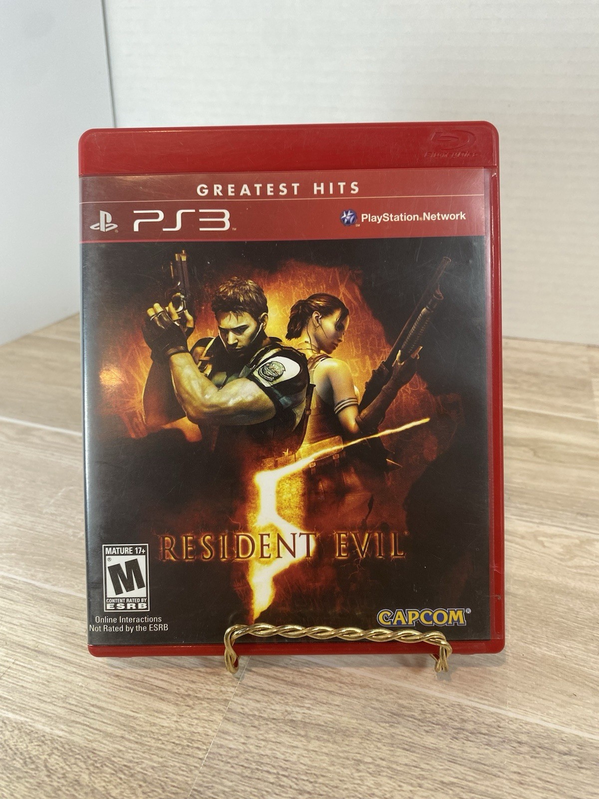 Resident Evil 5 PS3 Greatest Hits CIB Tested Working PlayStation 3 Survival