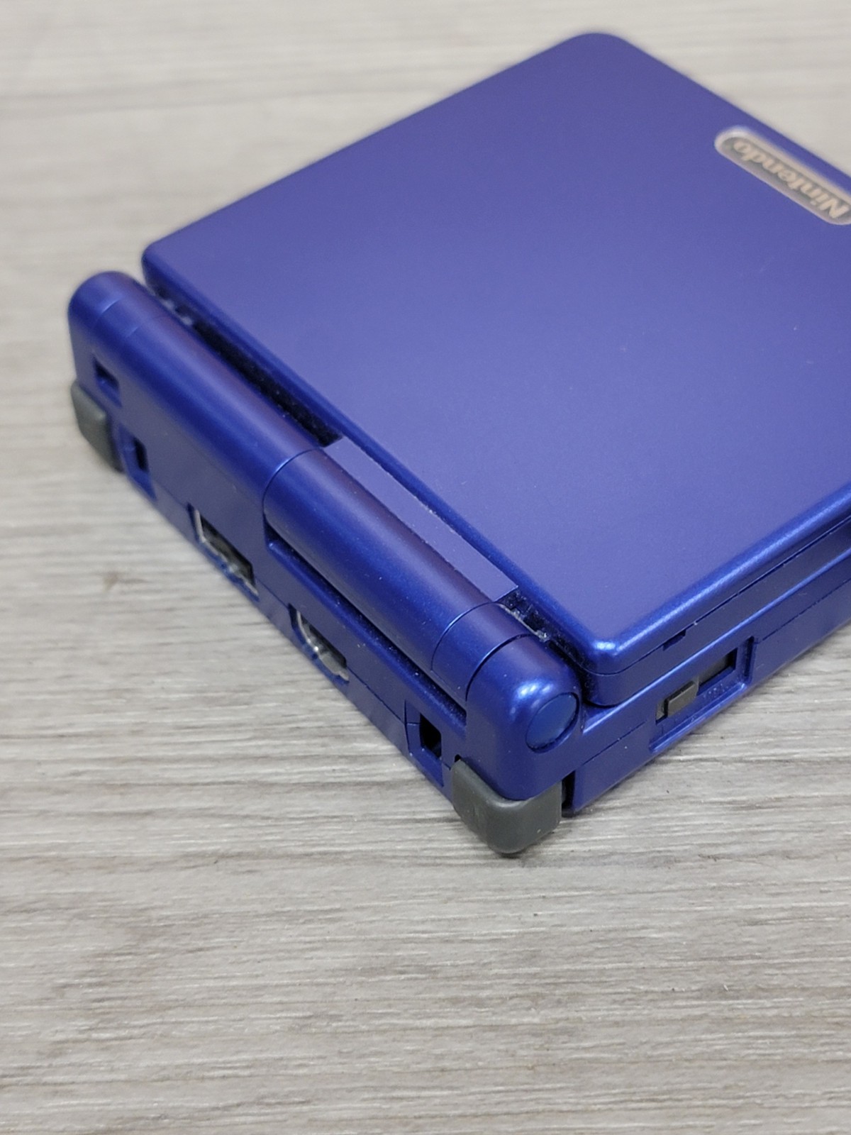 Nintendo Game Boy Advance SP AGS-001 Blue Handheld Console w/ Tetris