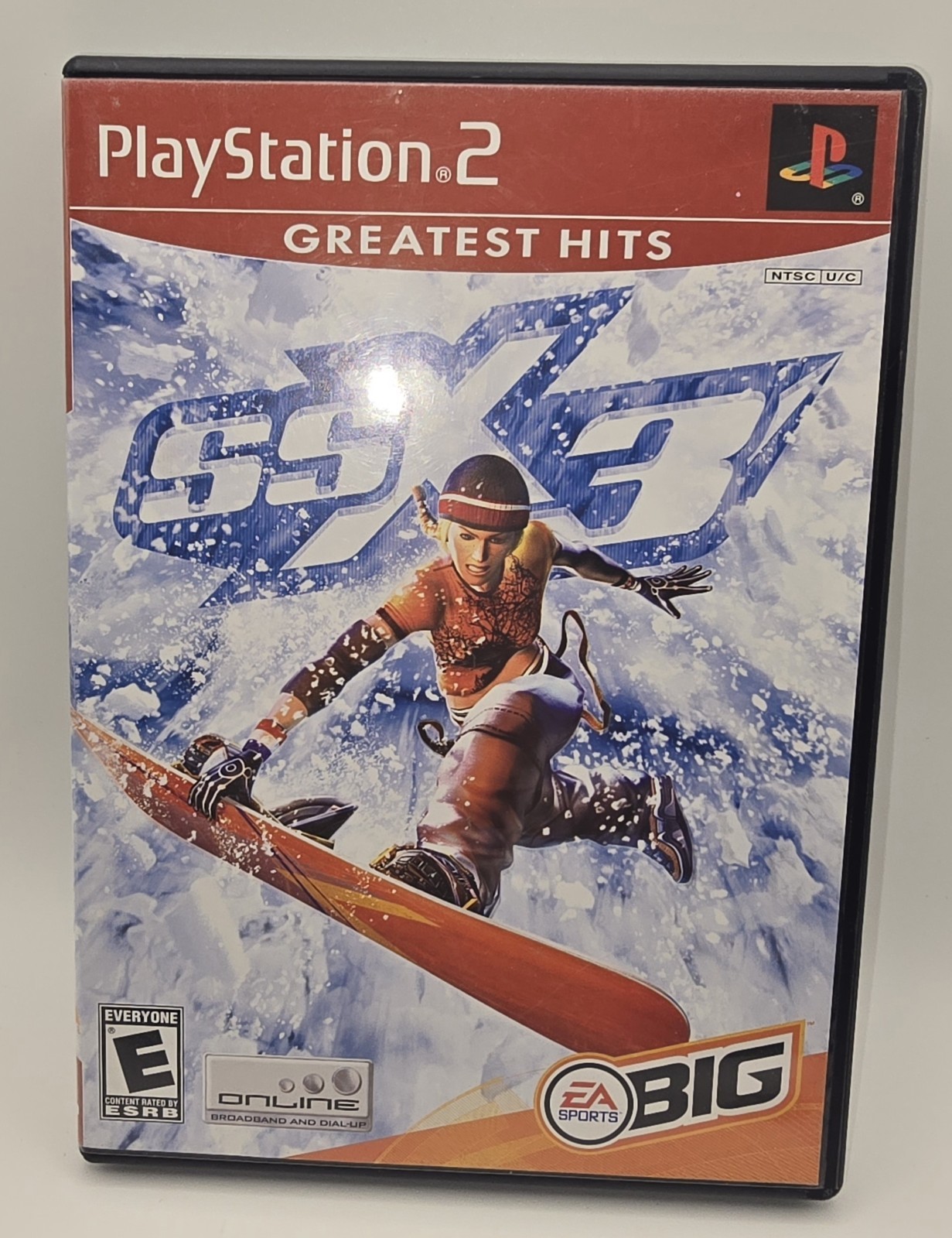 SSX 3 (Sony PlayStation 2, 2003) With Case No Manual NOT TESTED -654
