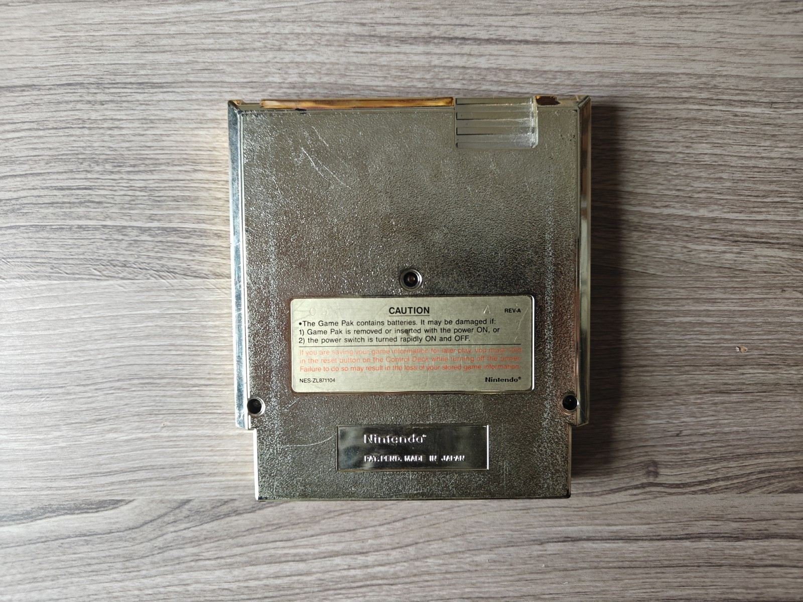 The Legend of Zelda (Nintendo NES, 1987) Cartridge Only