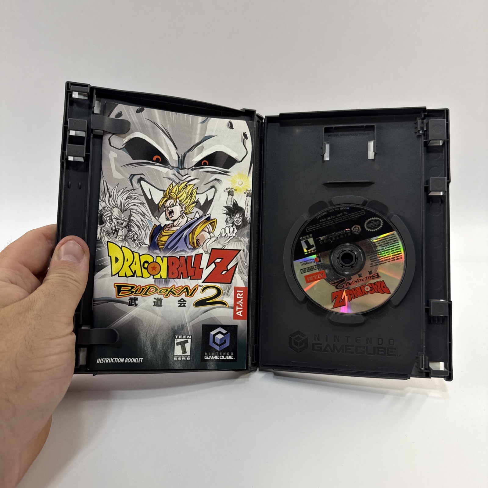 Dragon Ball Z: Budokai 2 (Nintendo GameCube) Black Label Tested & Working