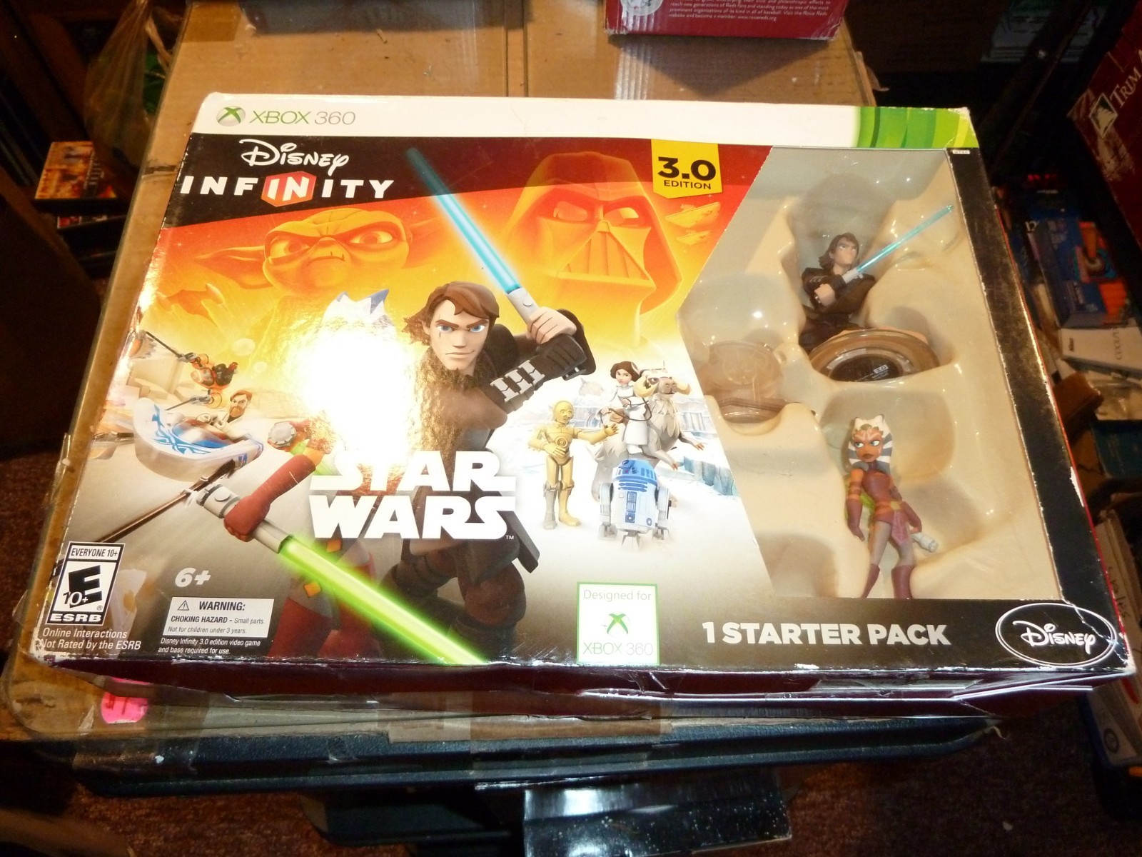 Xbox 360 Disney INFINITY 3.0 Edition : Star Wars Starter Pack , New , opened box